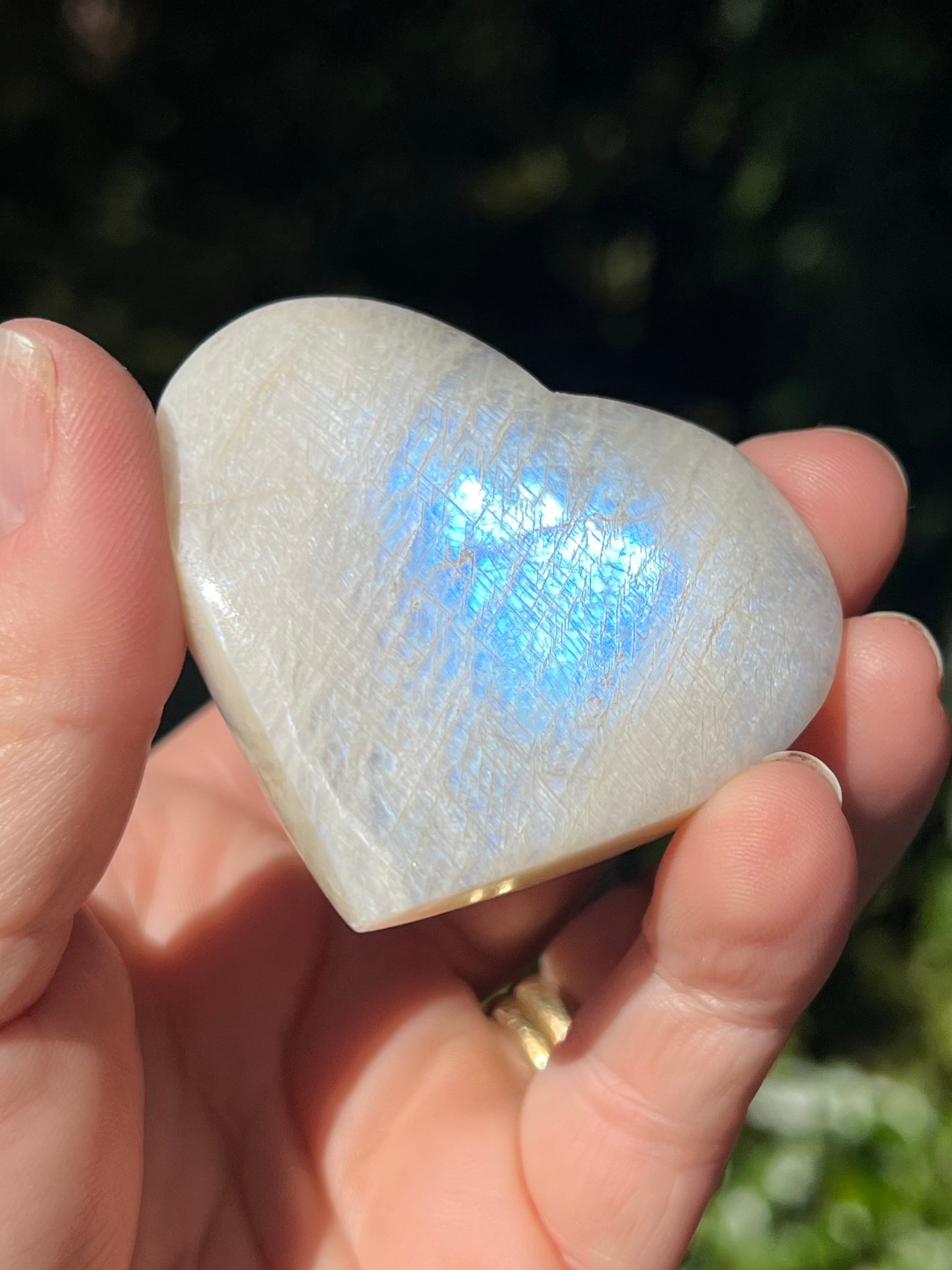 Moonstone, Blue Flash Heart