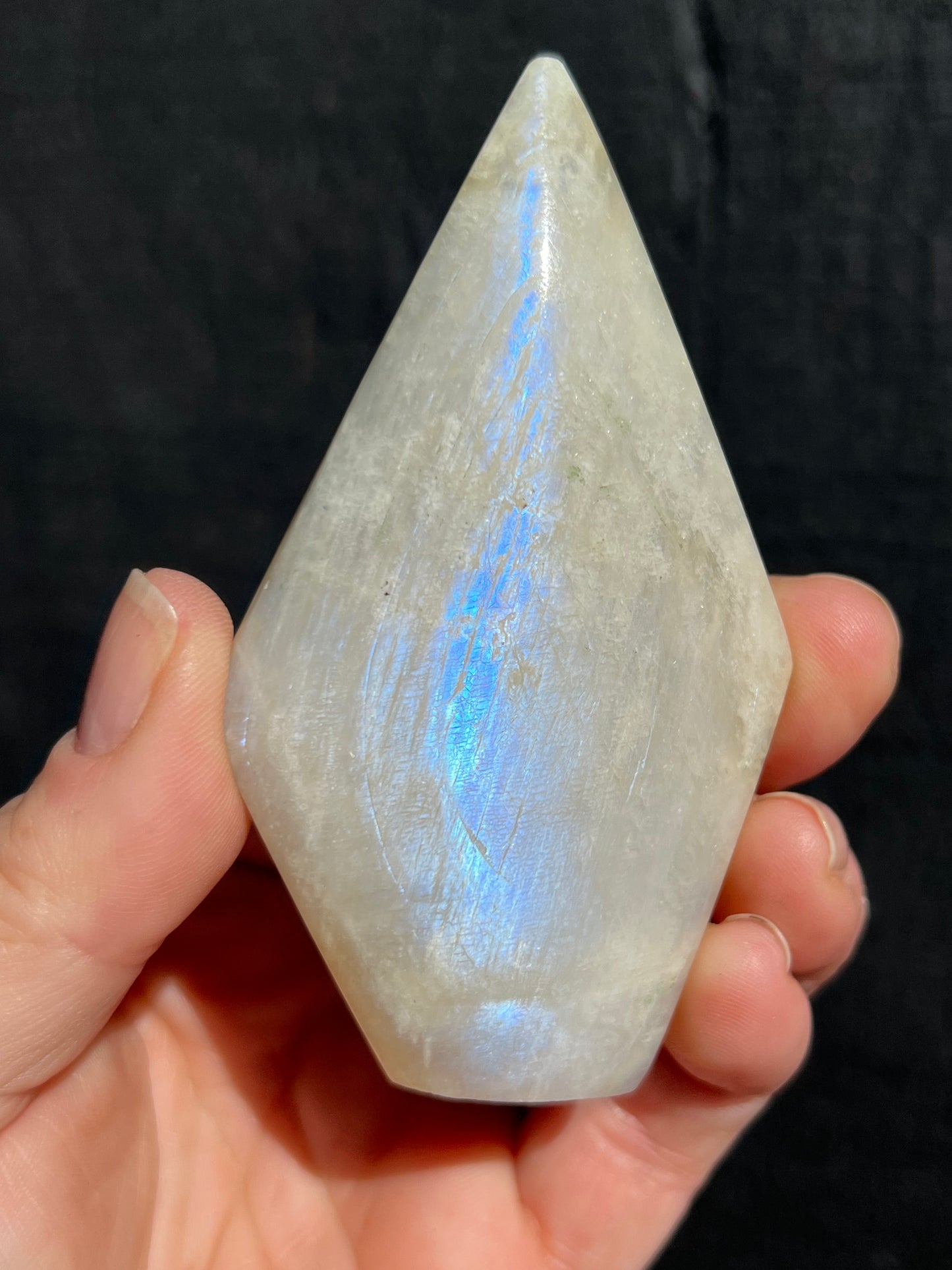 Moonstone, Blue Flash Flame