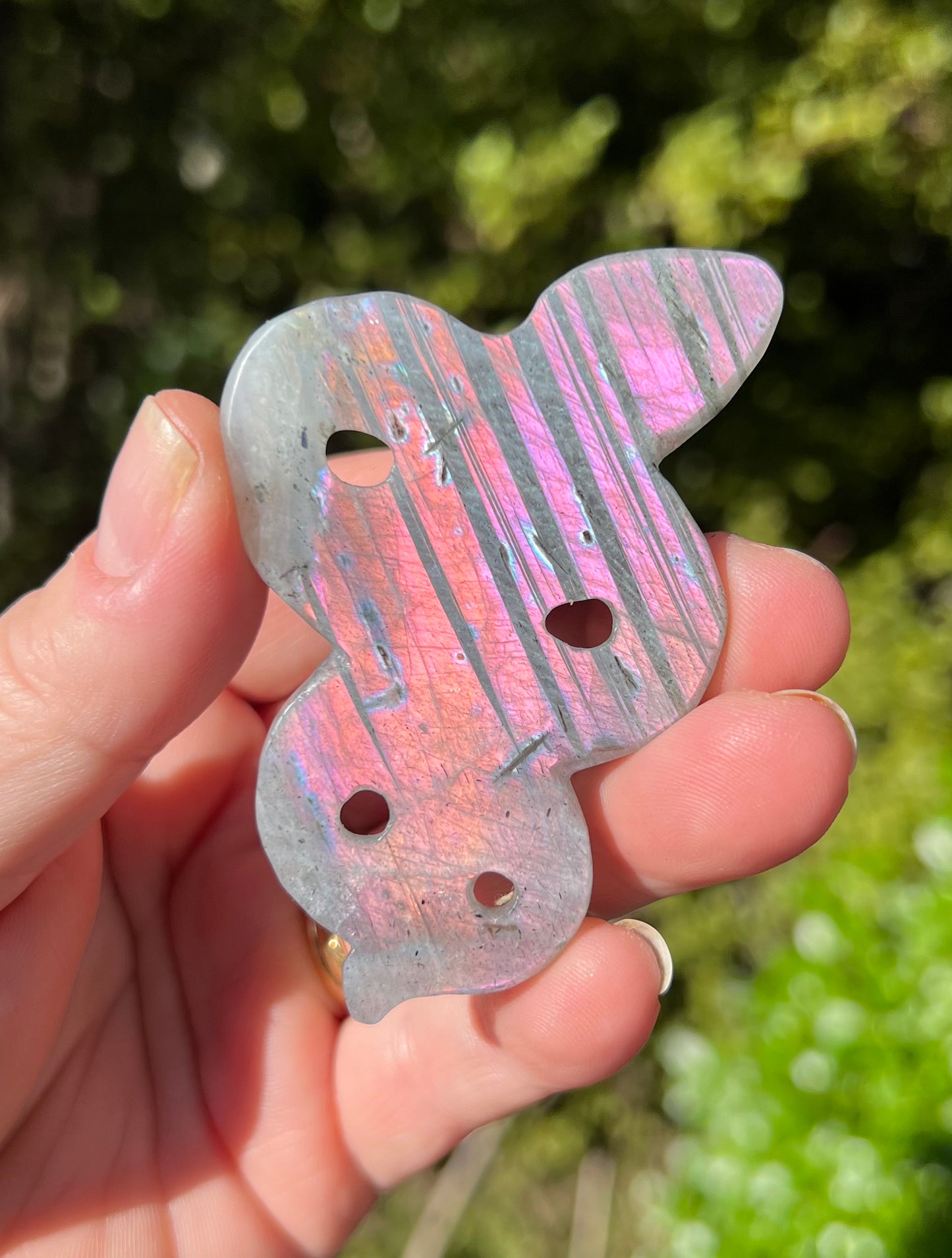 Sunset/Purple Labradorite Snake