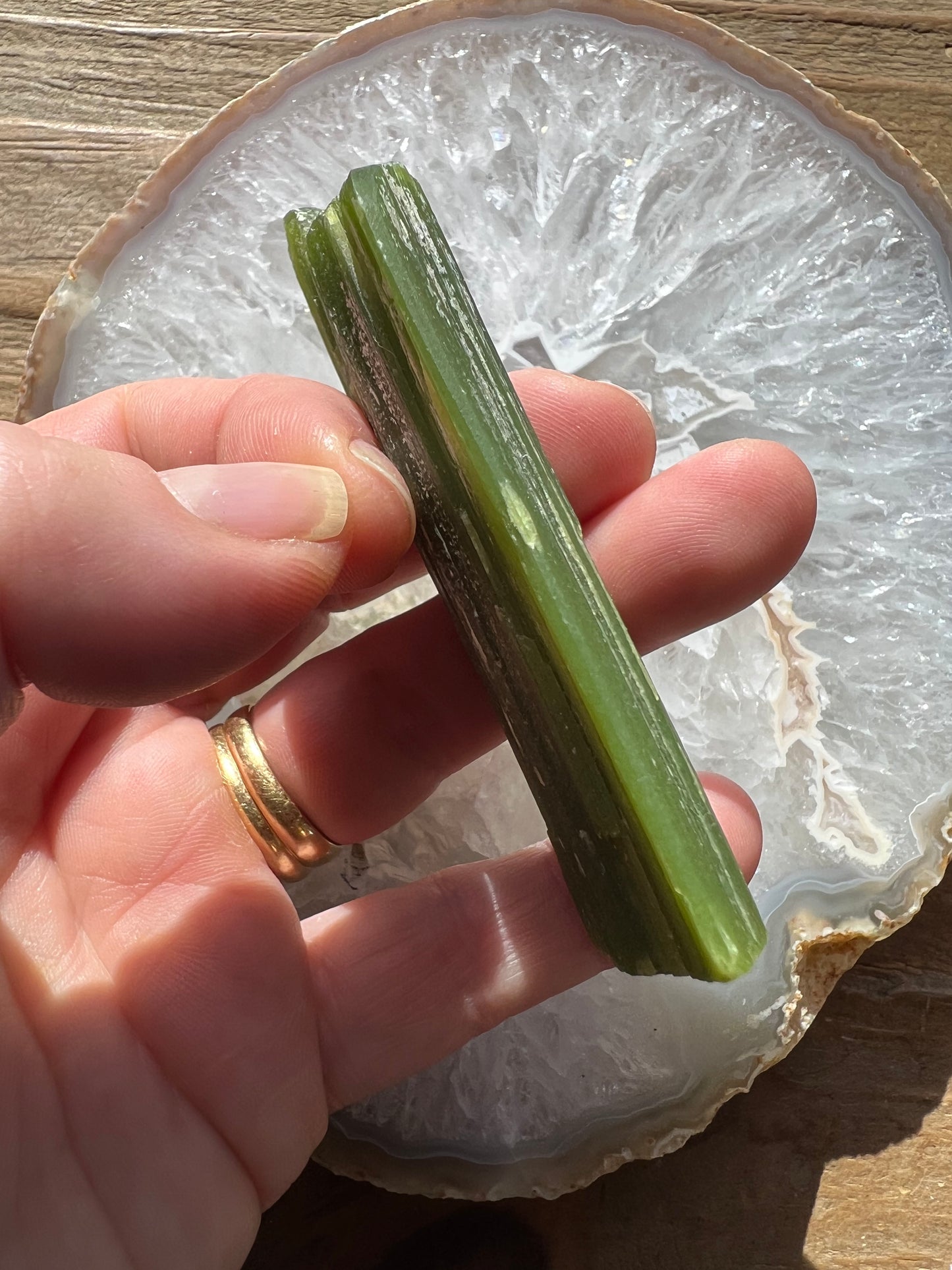 Tremolite, Green Freeform