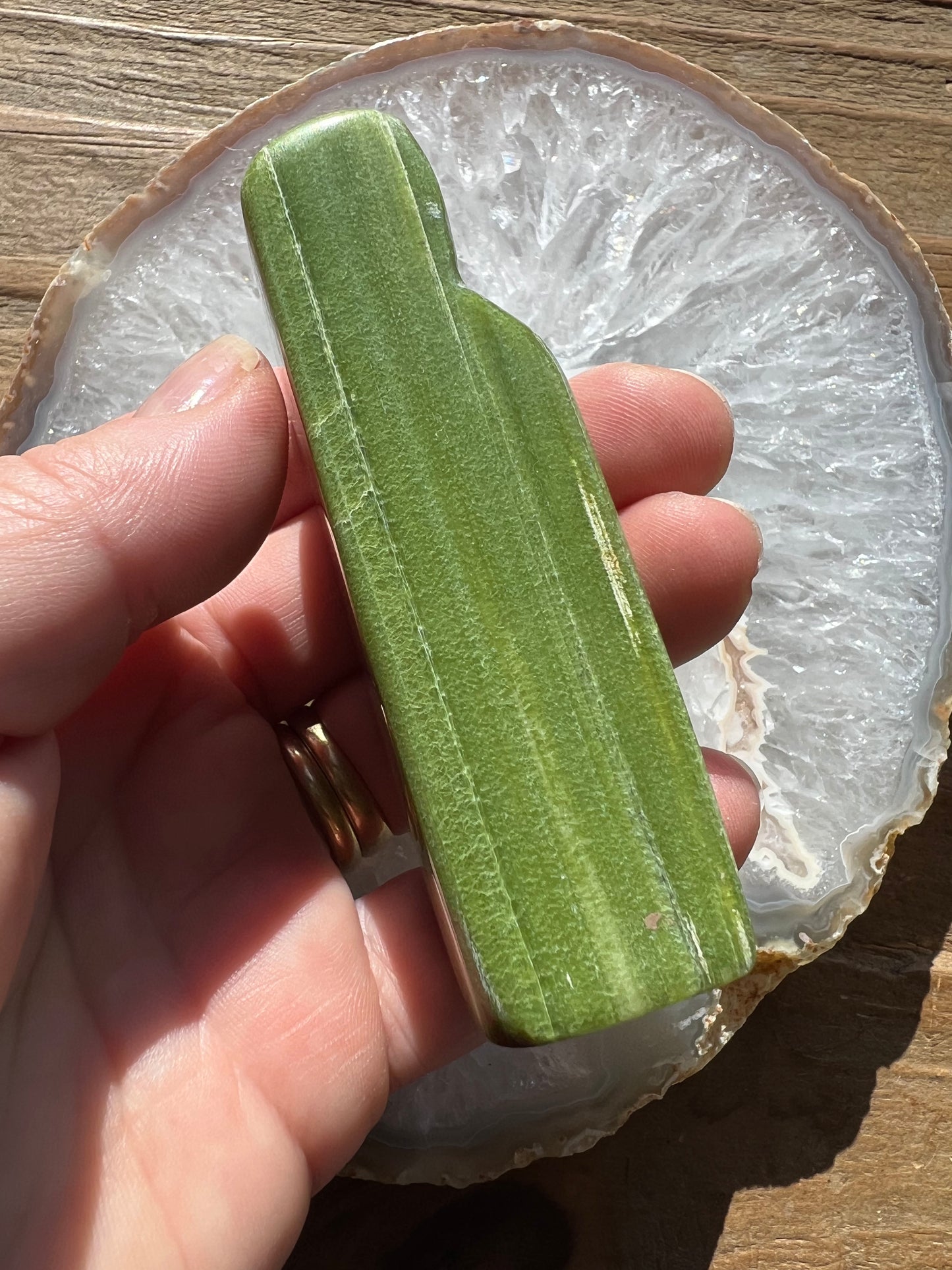 Tremolite, Green Freeform