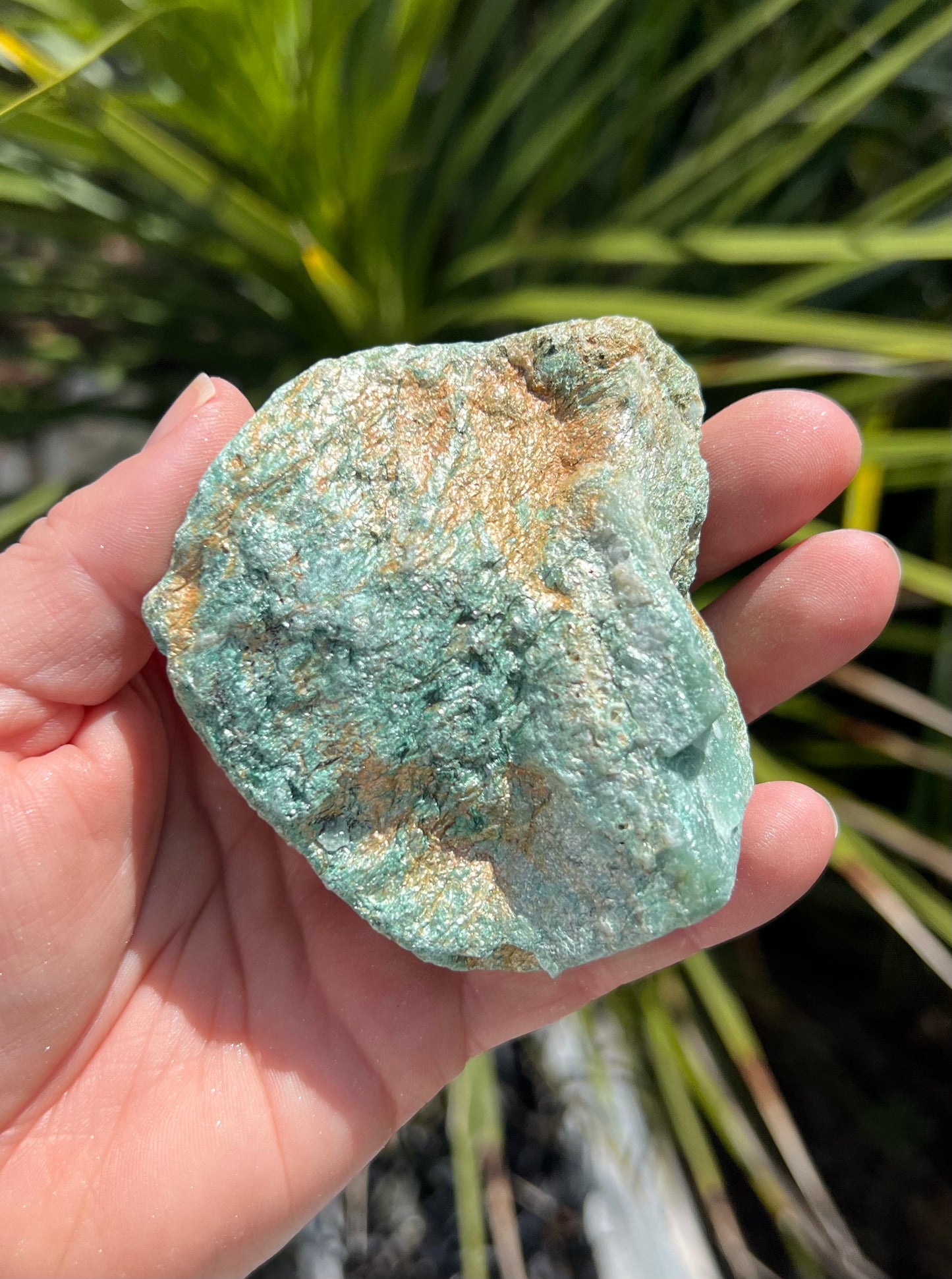 Fuchsite Raw Freeform