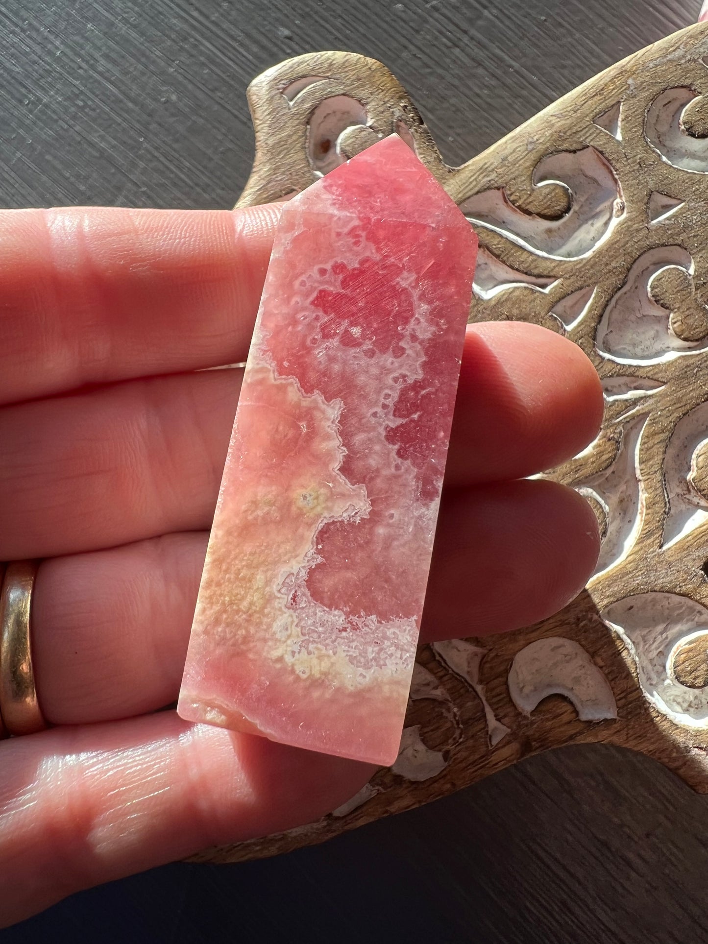 Rhodochrosite Point, High Grade
