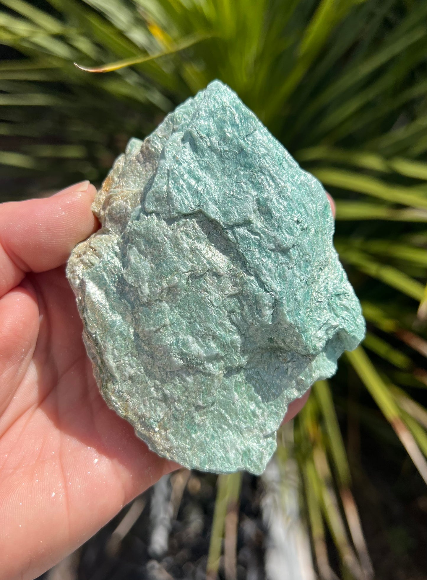 Fuchsite Raw Freeform
