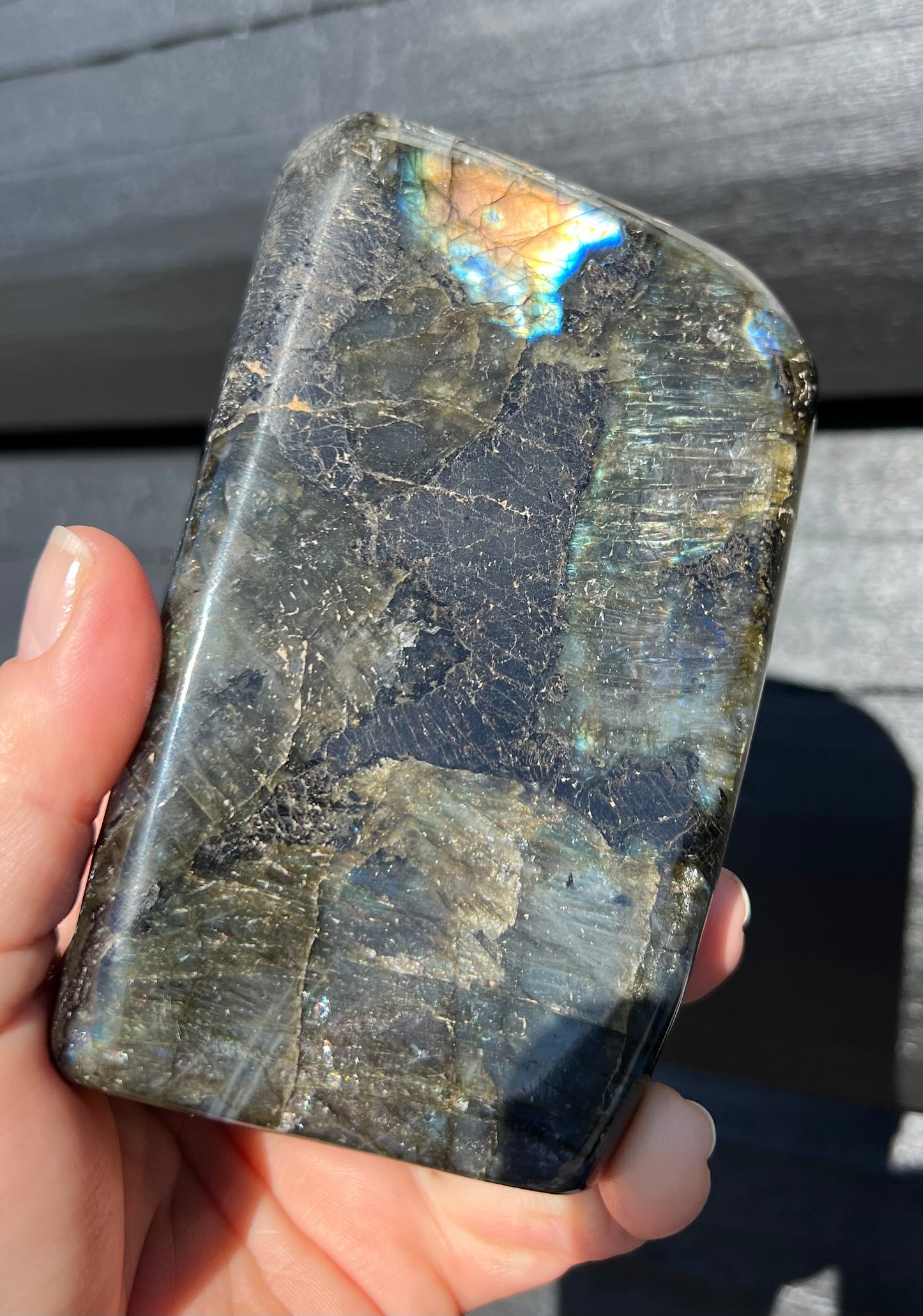 Purple Mix Labradorite Freeform