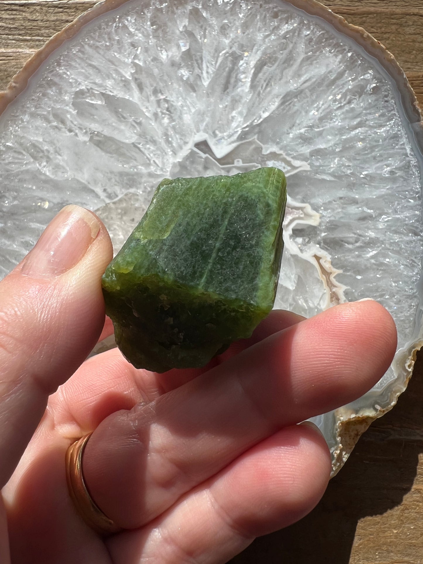 Tremolite, Green Freeform