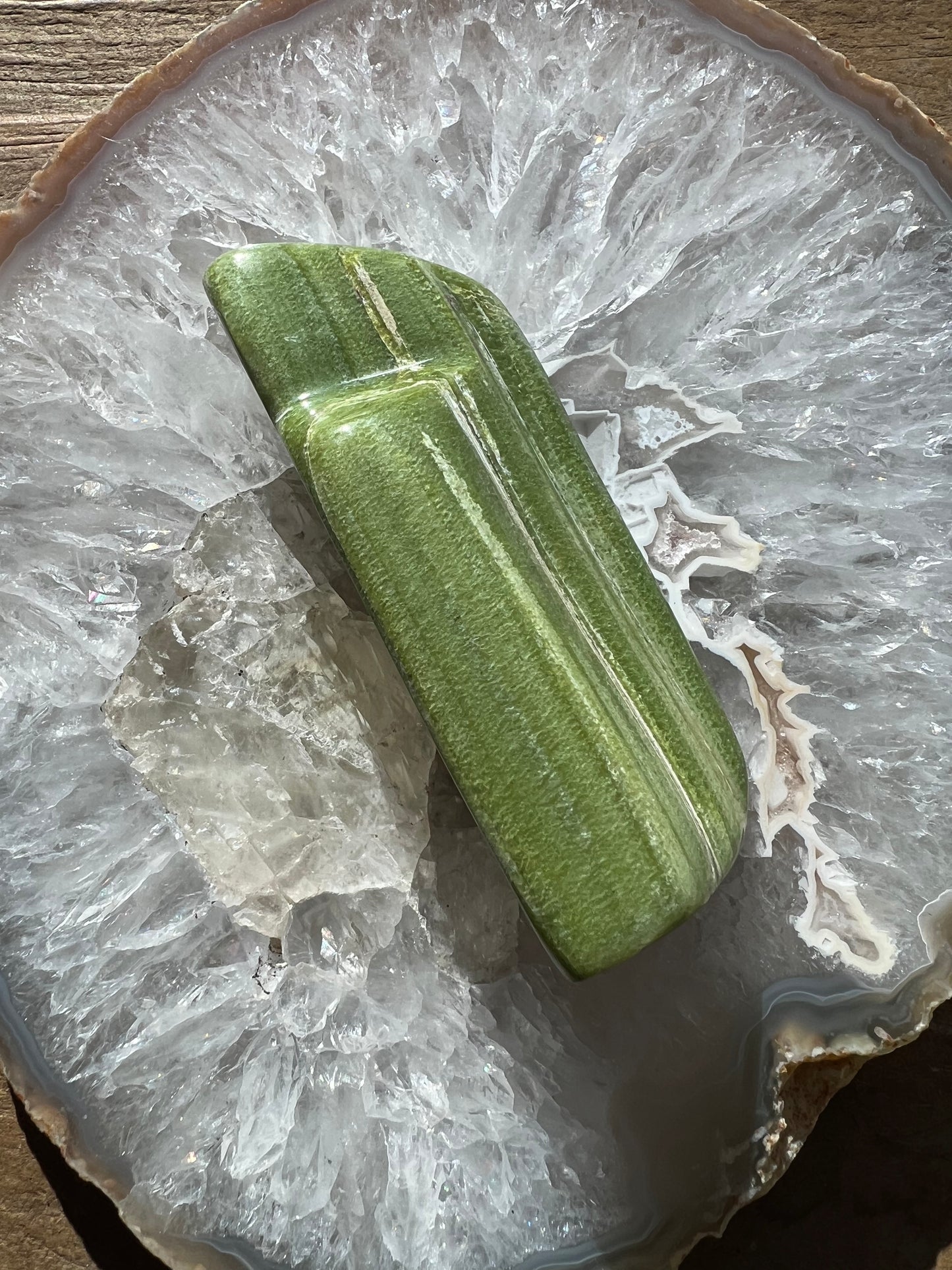 Tremolite, Green Freeform