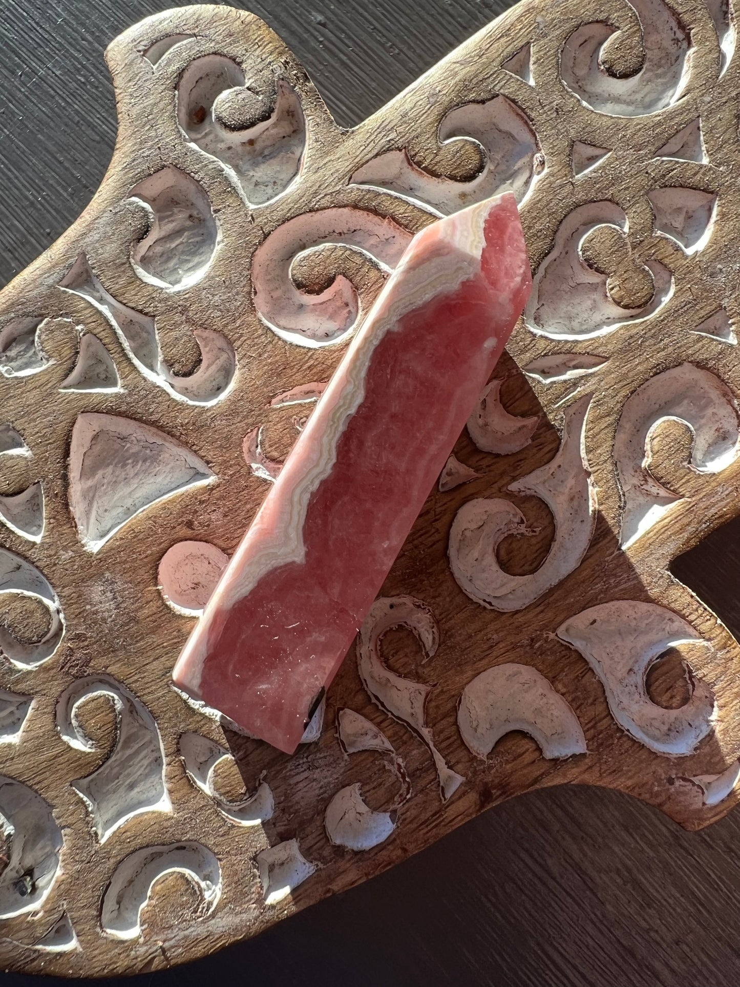 Rhodochrosite Point, High Grade