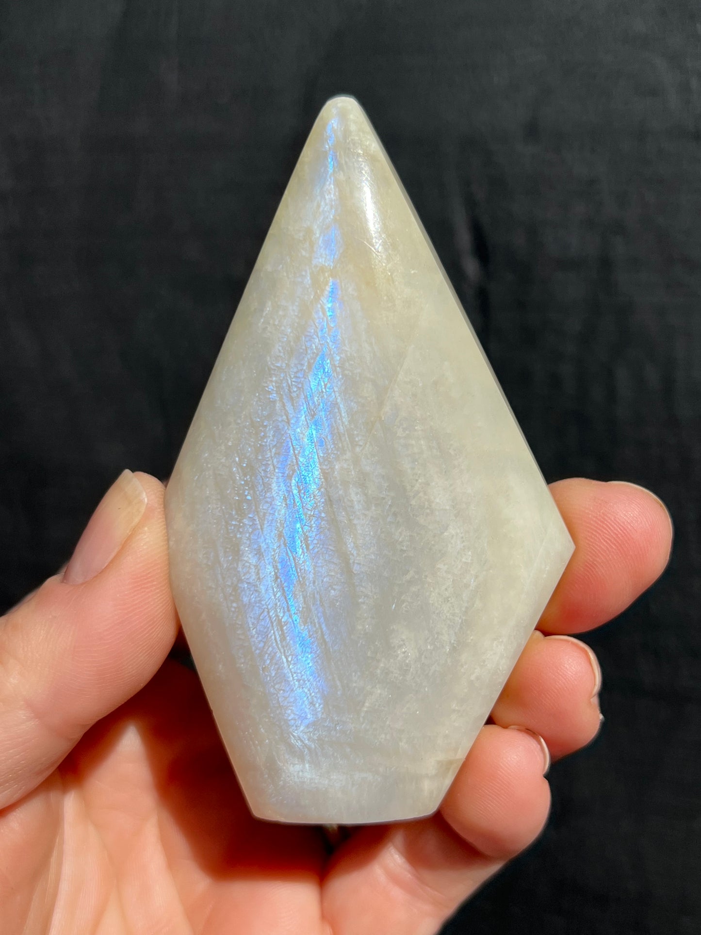 Moonstone, Blue Flash Flame