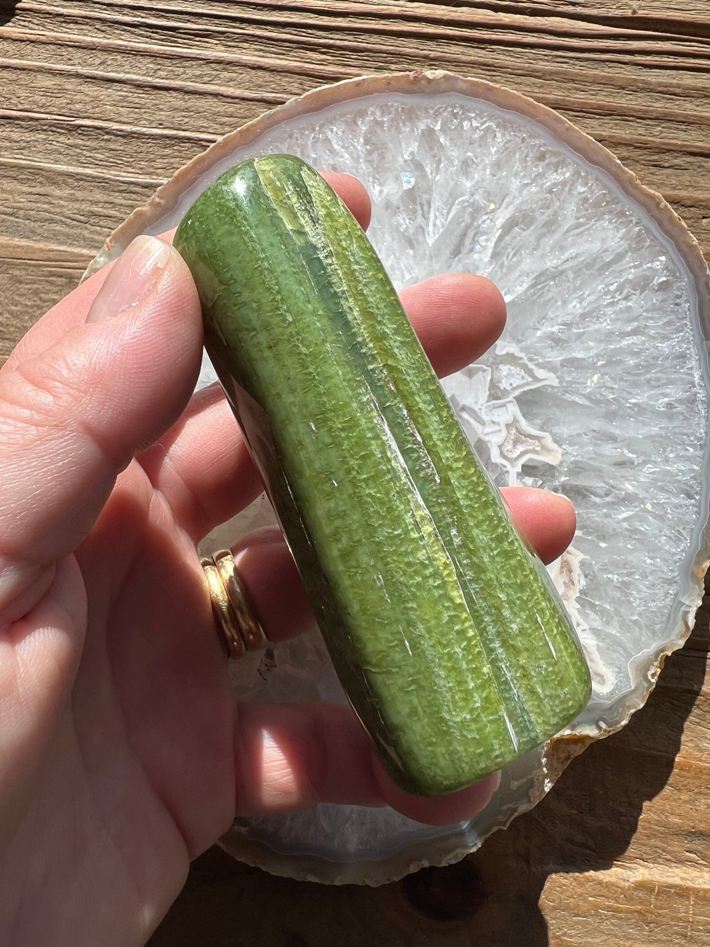 Tremolite, Green Freeform
