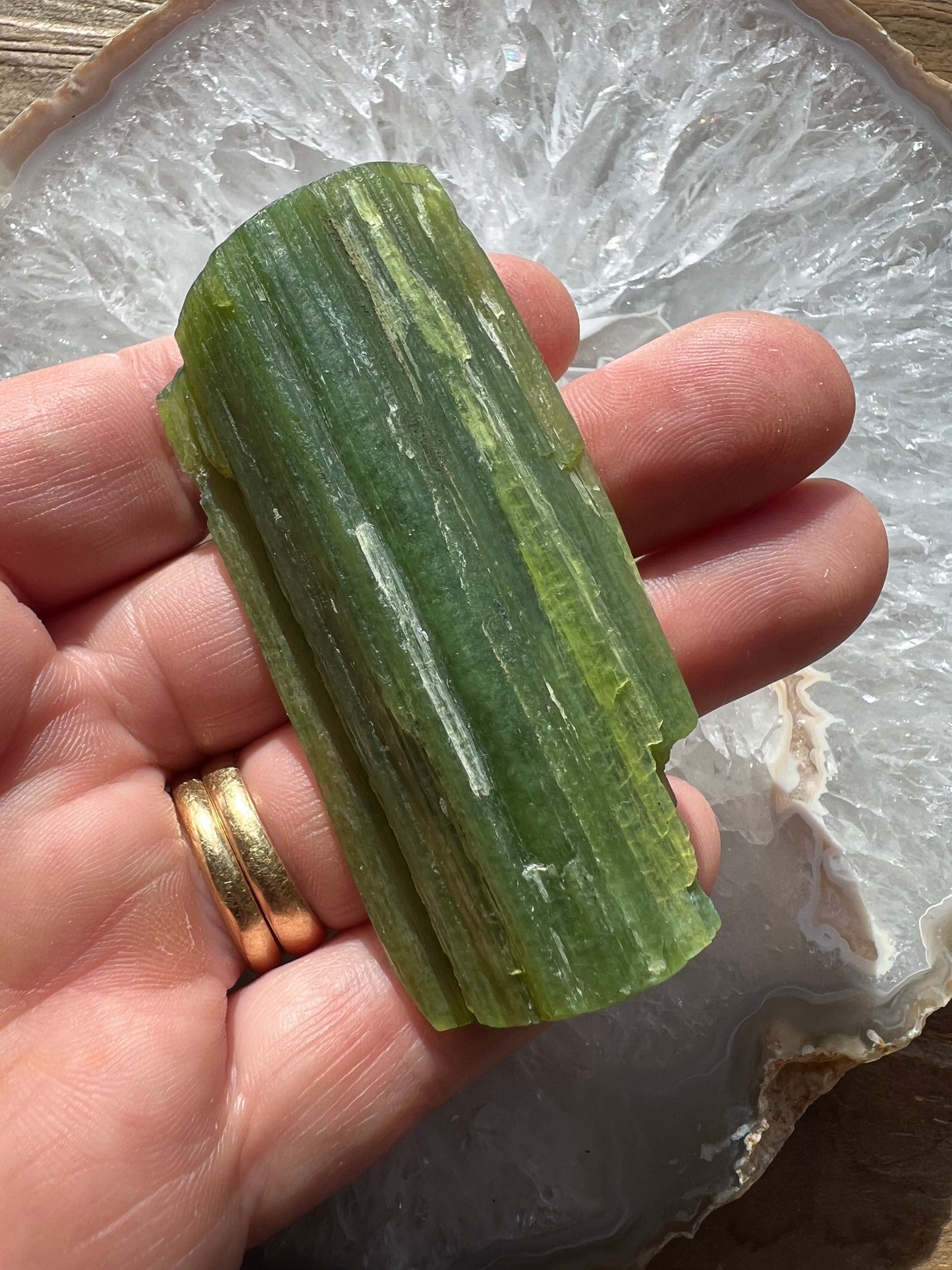 Tremolite, Green Freeform