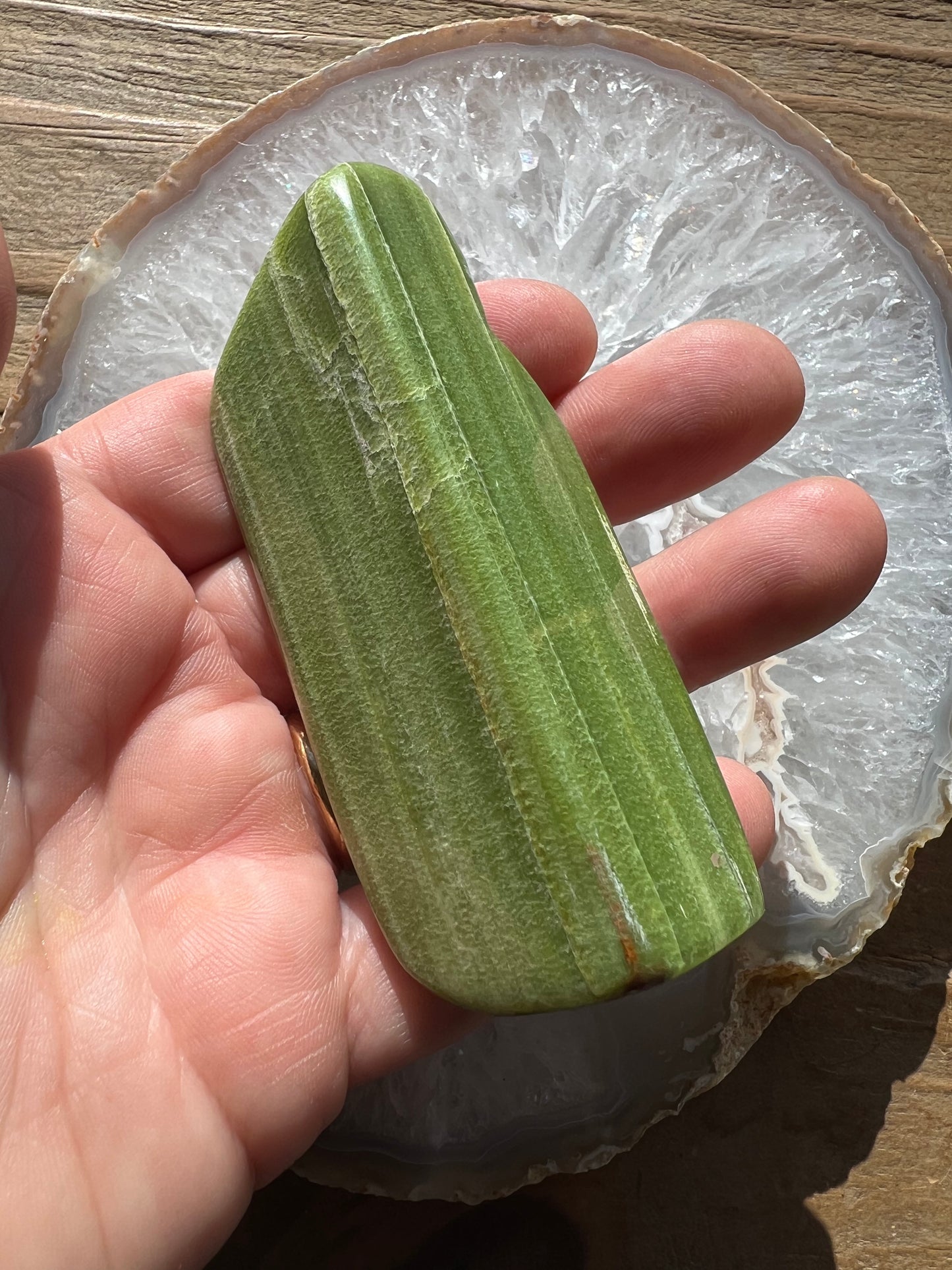 Tremolite, Green Freeform