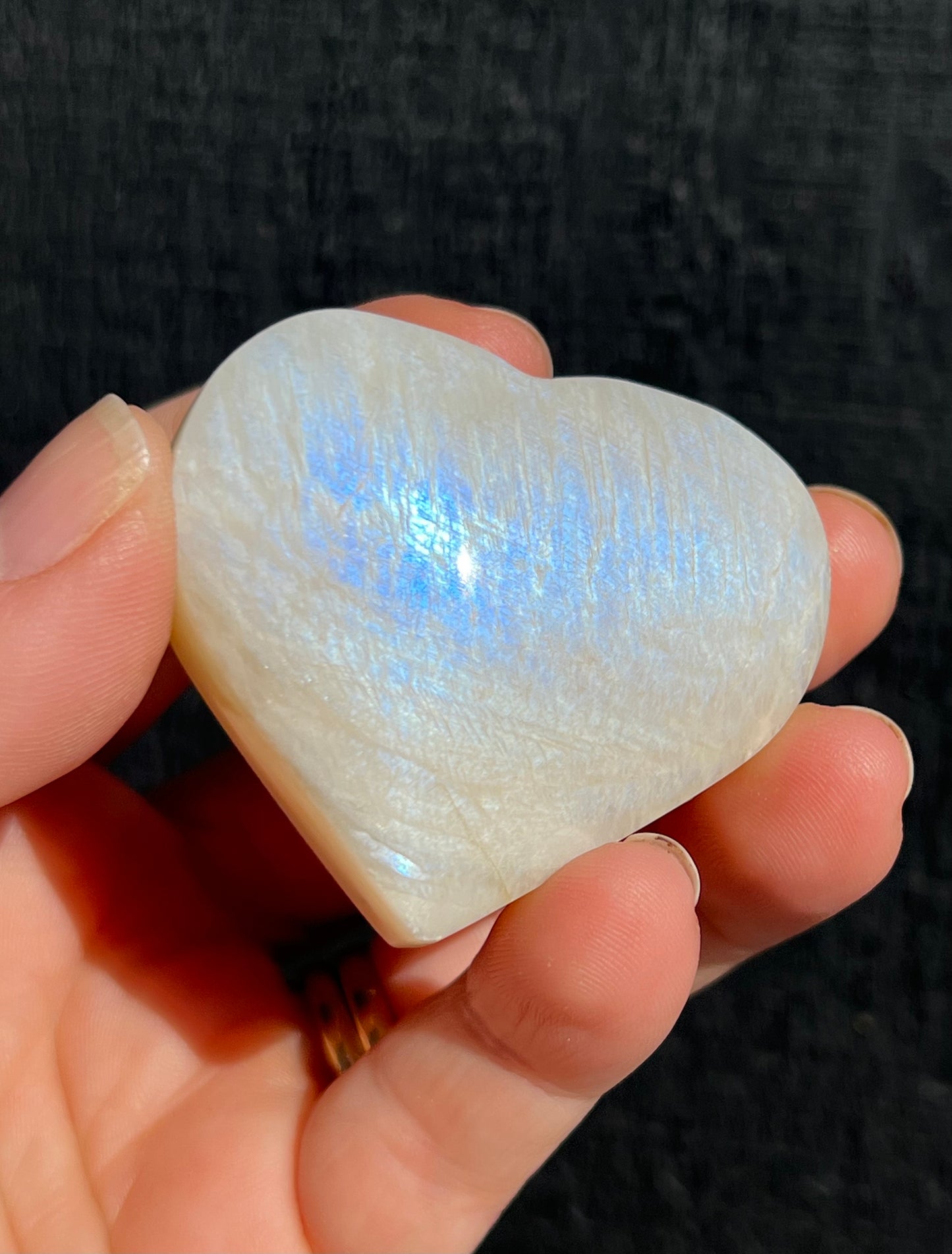 Moonstone, Blue Flash Heart