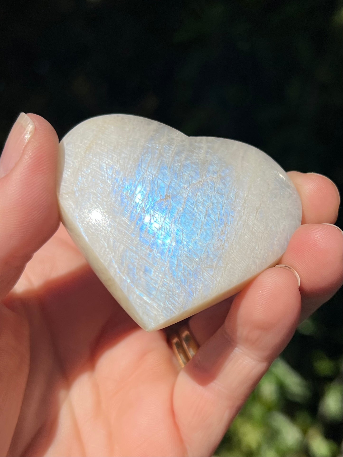 Moonstone, Blue Flash Heart