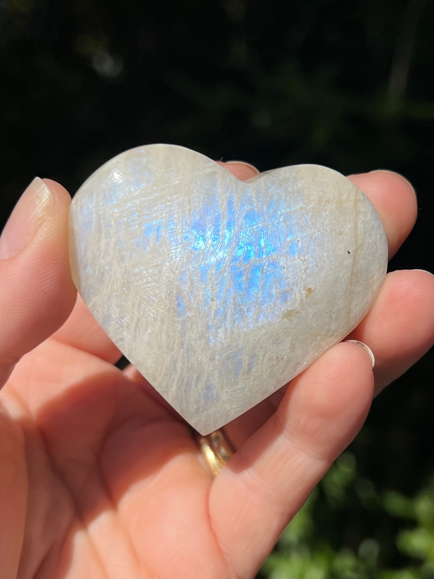 Moonstone, Blue Flash Heart