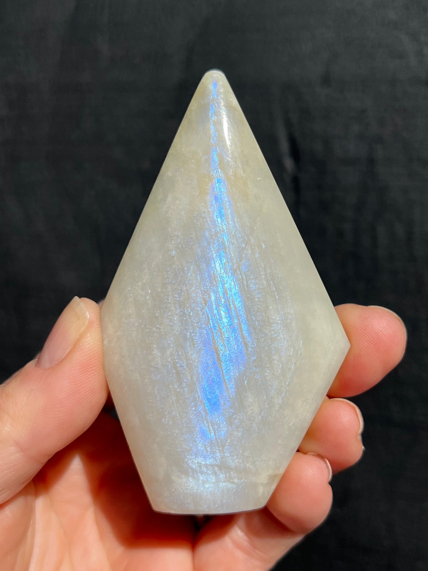 Moonstone, Blue Flash Flame