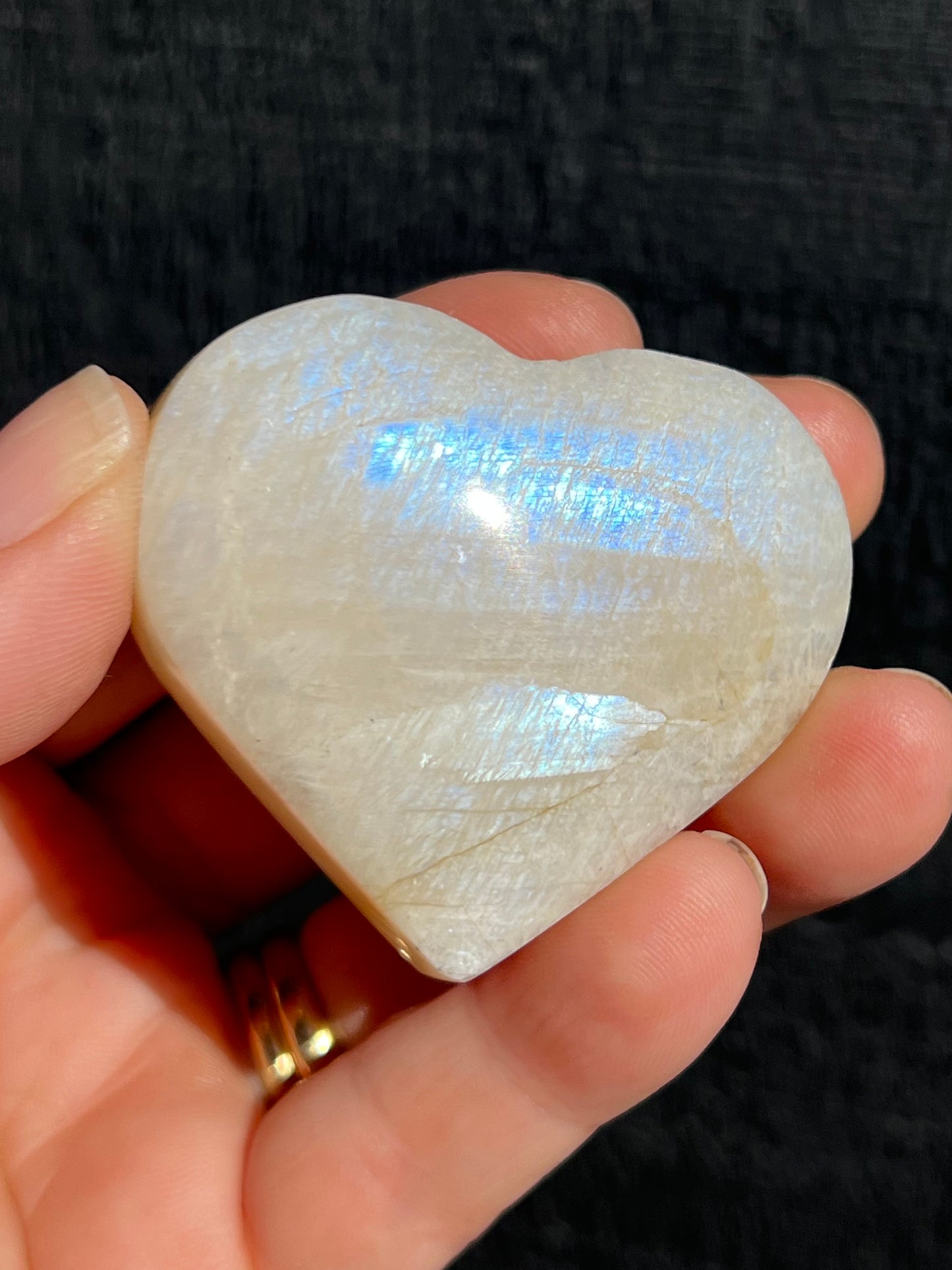 Moonstone, Blue Flash Heart