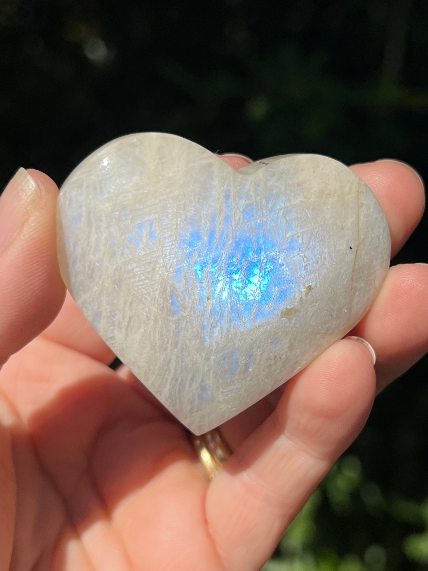 Moonstone, Blue Flash Heart
