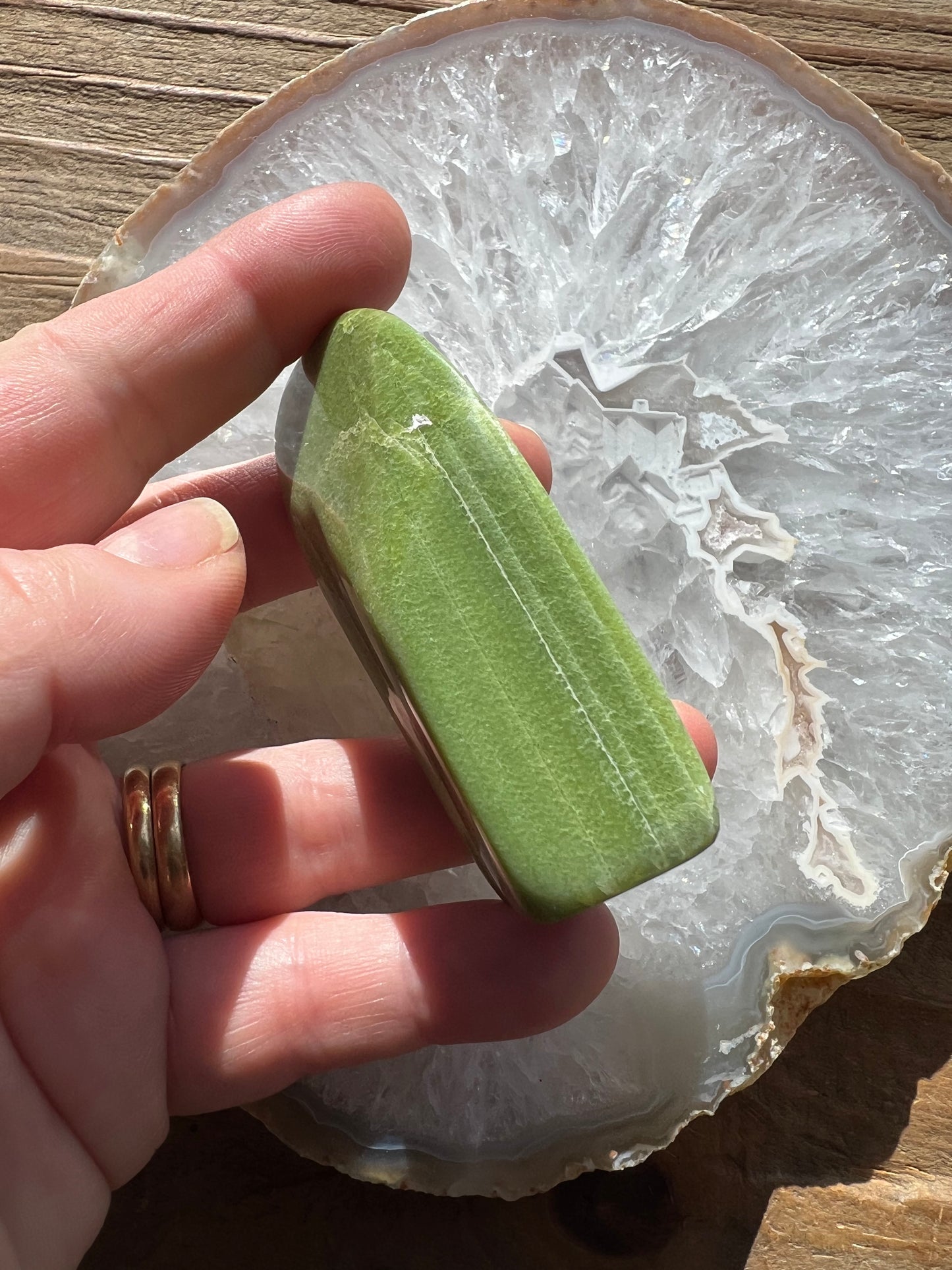 Tremolite, Green Freeform