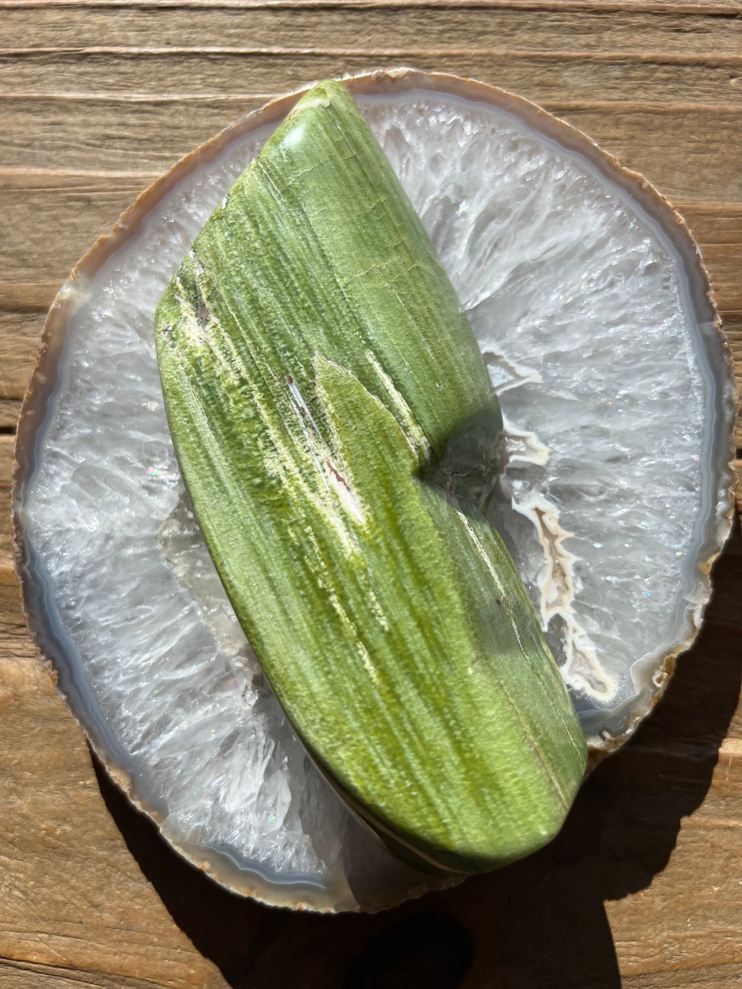 Tremolite, Green Freeform