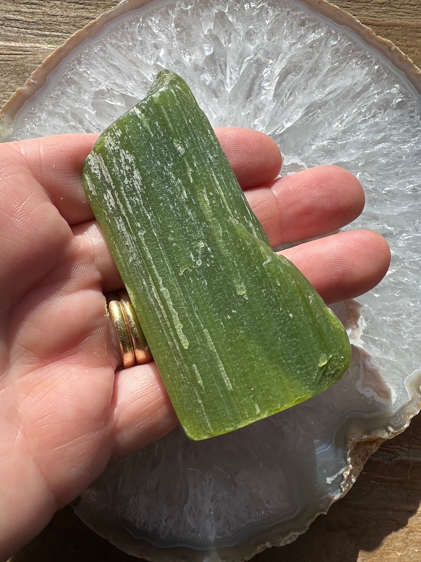 Tremolite, Green Freeform