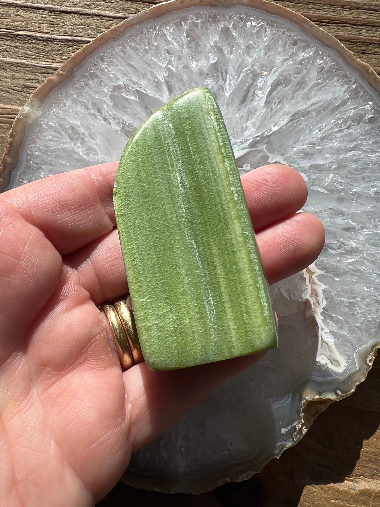 Tremolite, Green Freeform