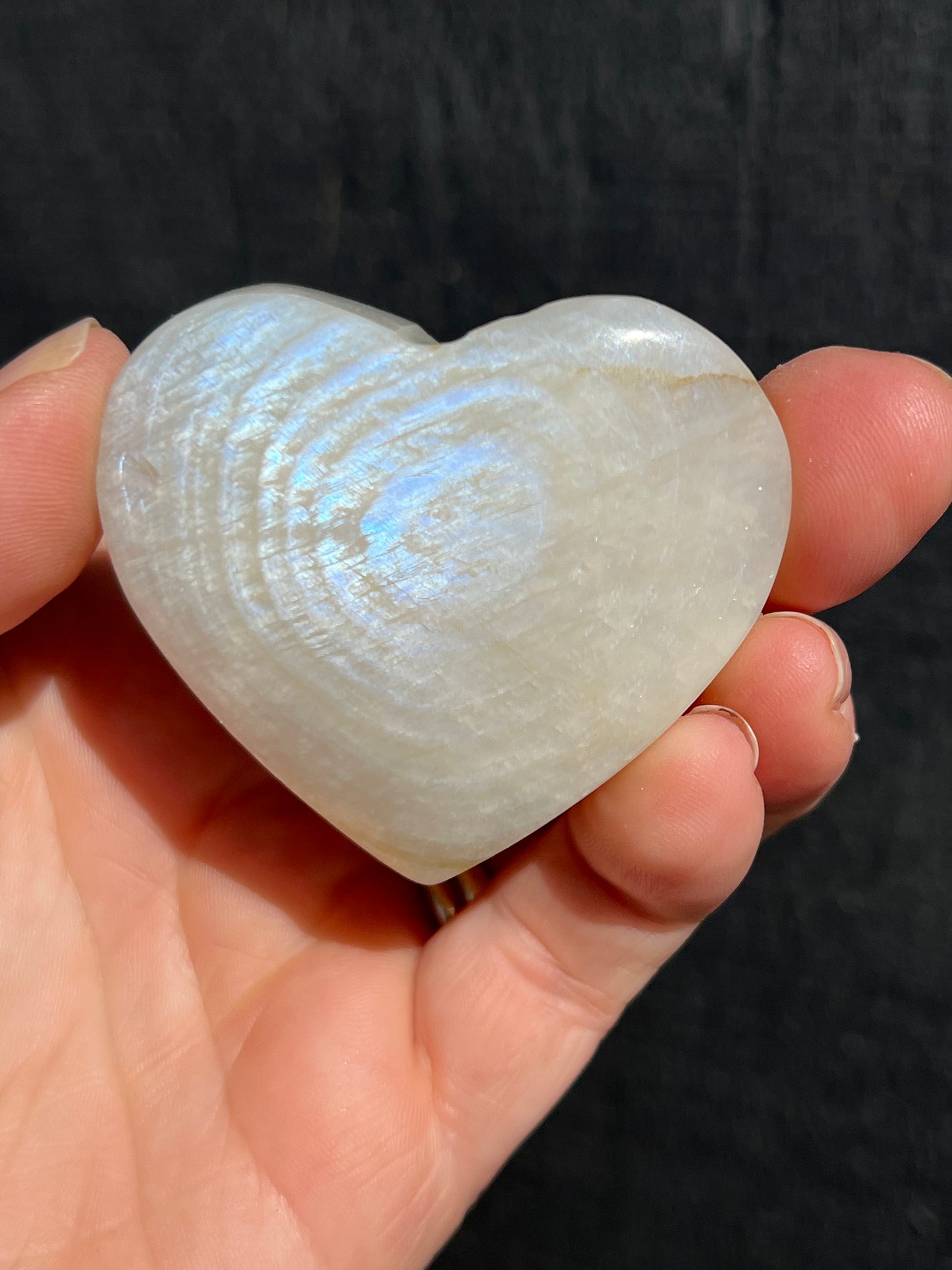 Moonstone, Blue Flash Heart