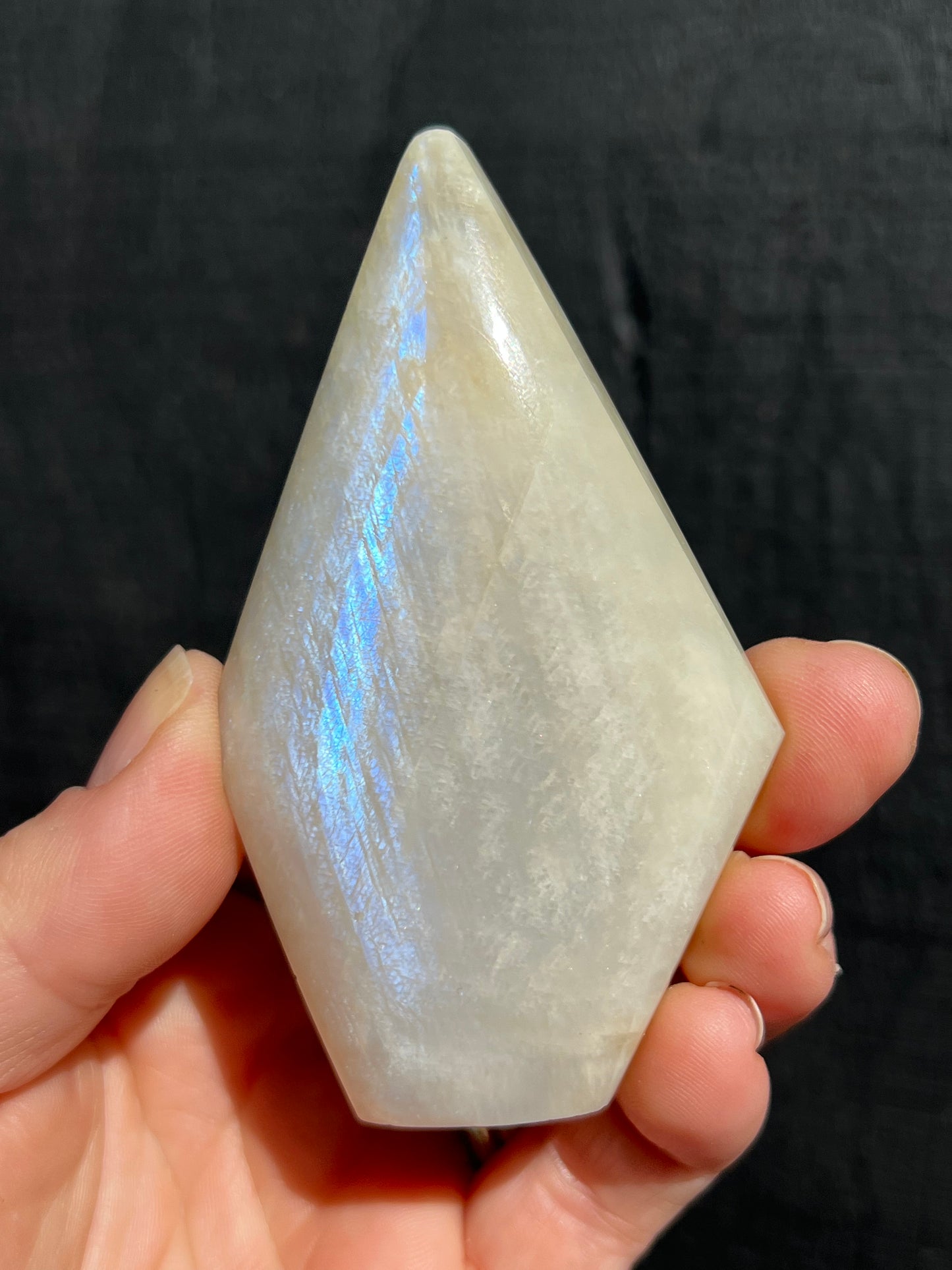Moonstone, Blue Flash Flame