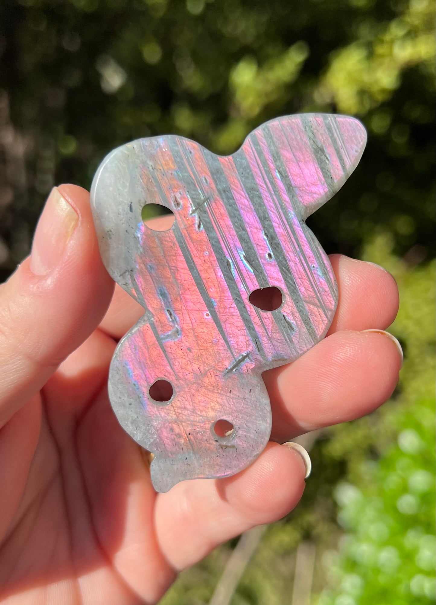 Sunset/Purple Labradorite Snake