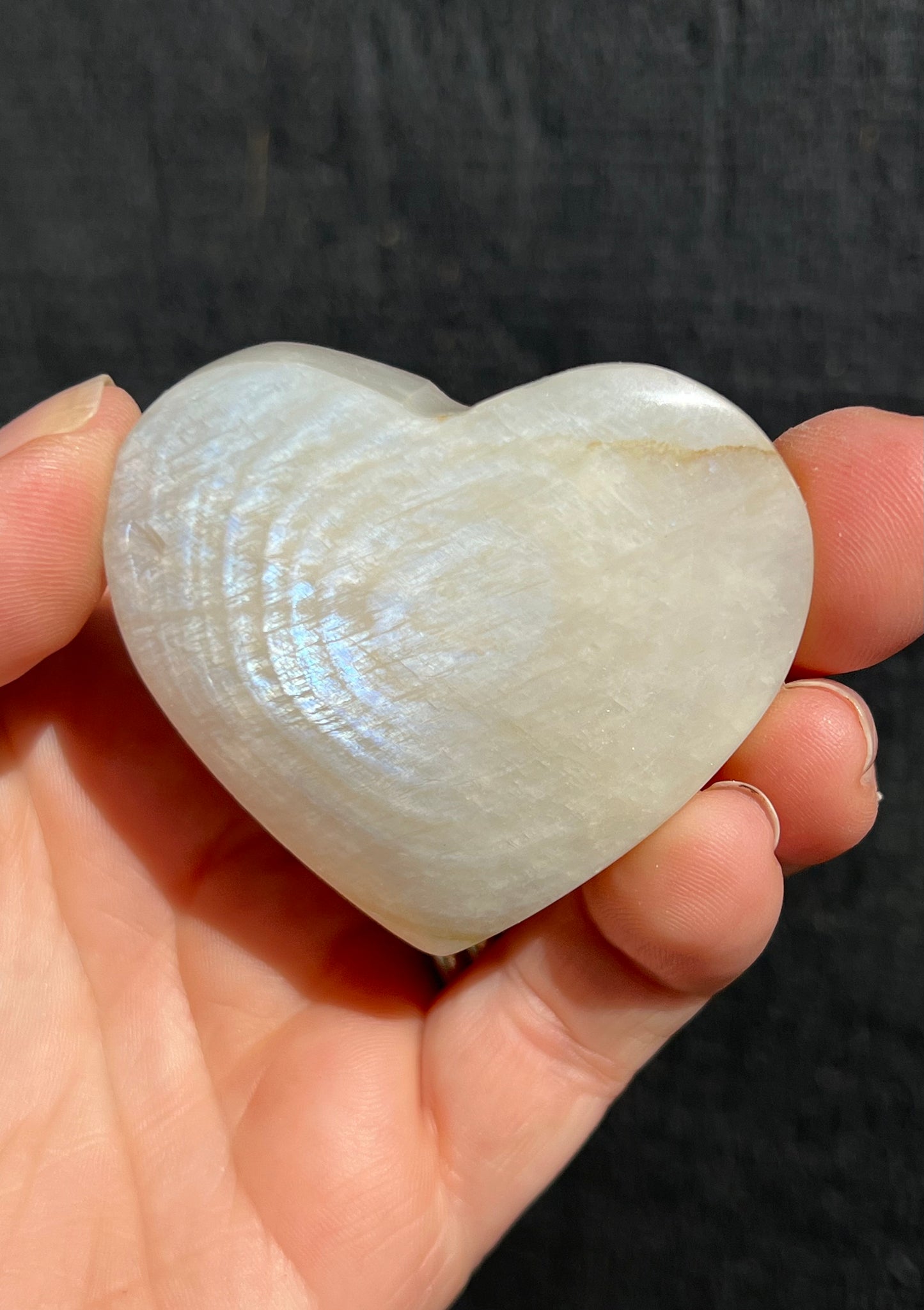Moonstone, Blue Flash Heart