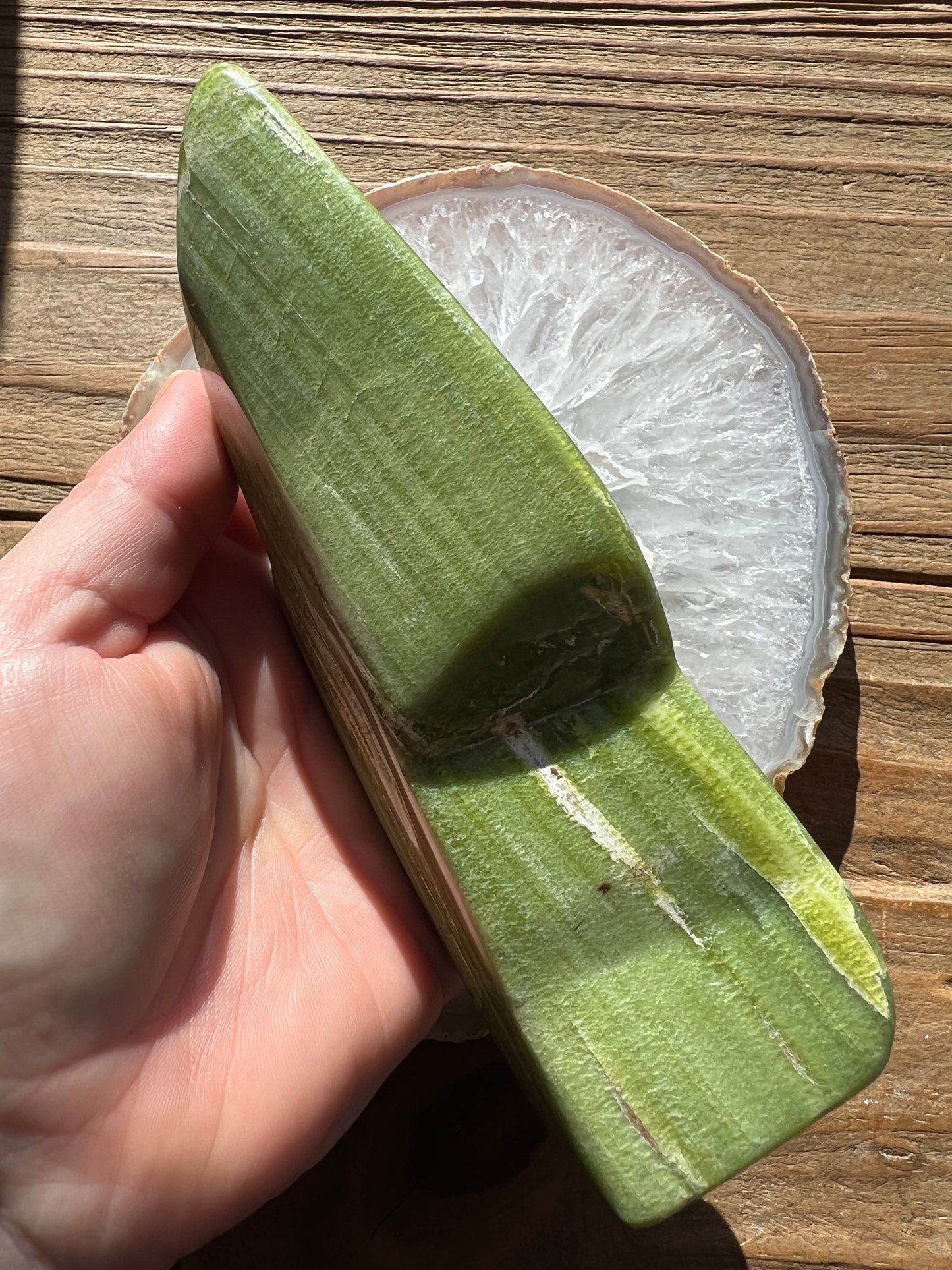 Tremolite, Green Freeform