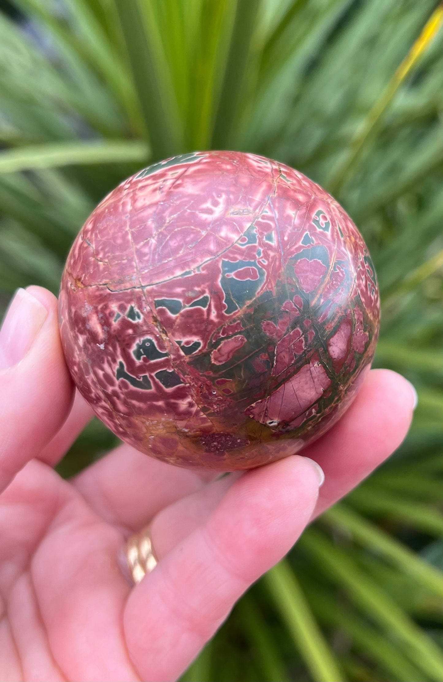 Cherry Creek Jasper Sphere