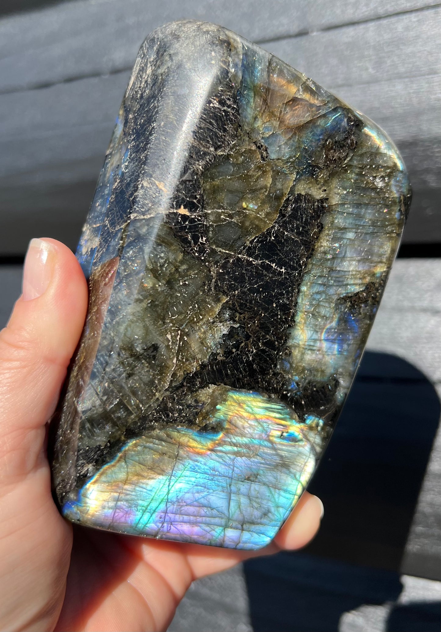 Purple Mix Labradorite Freeform