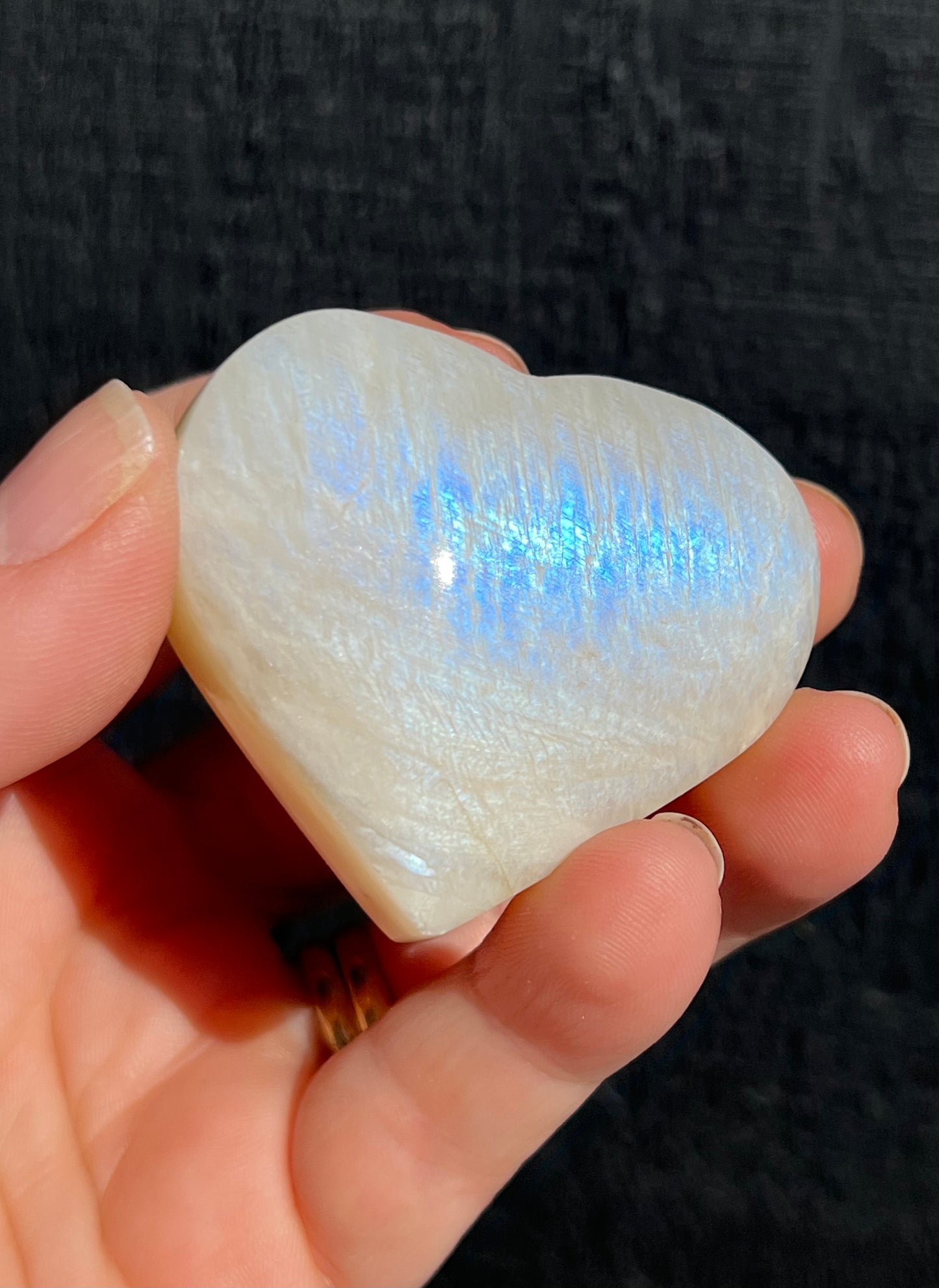 Moonstone, Blue Flash Heart