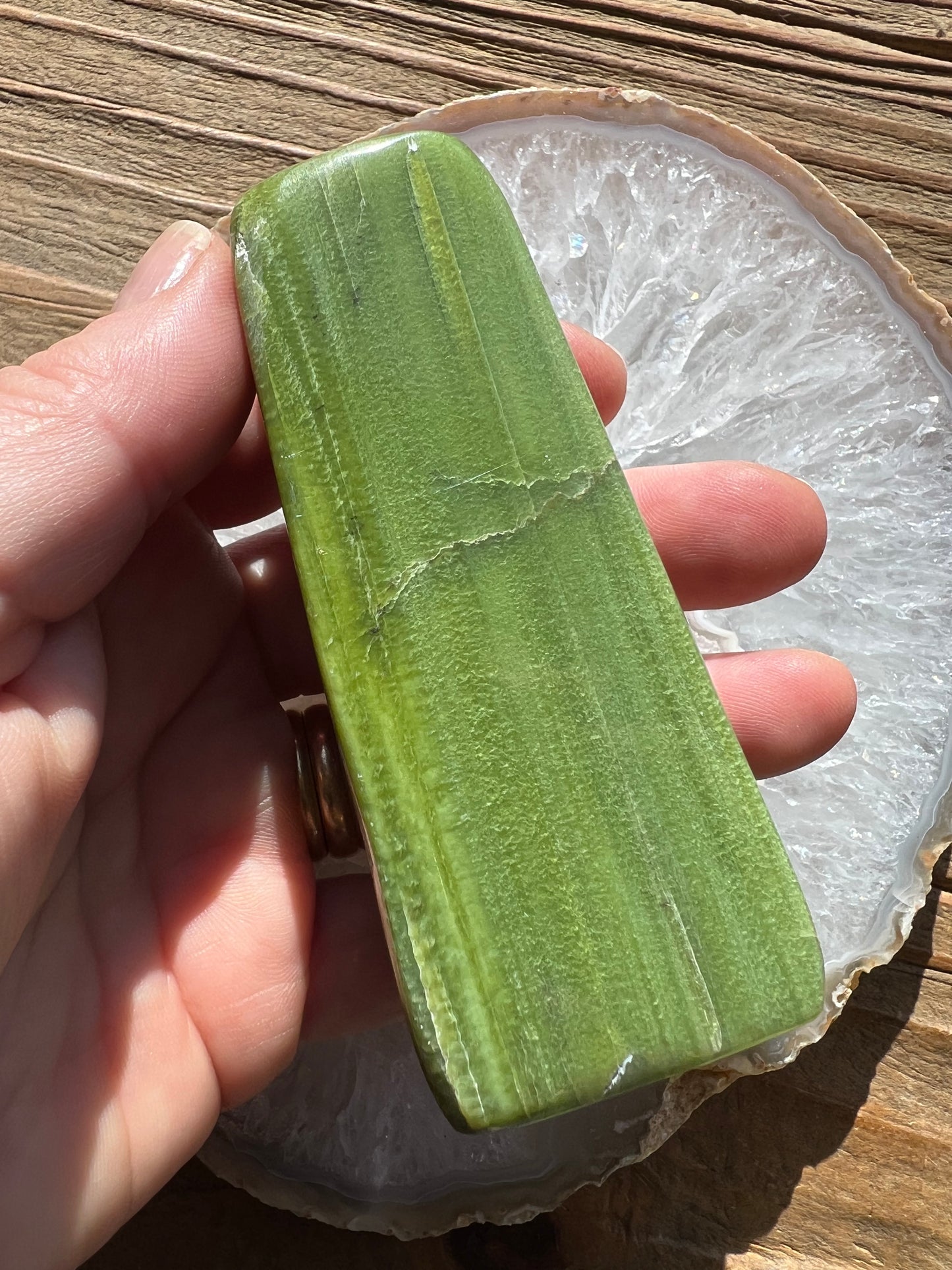 Tremolite, Green Freeform