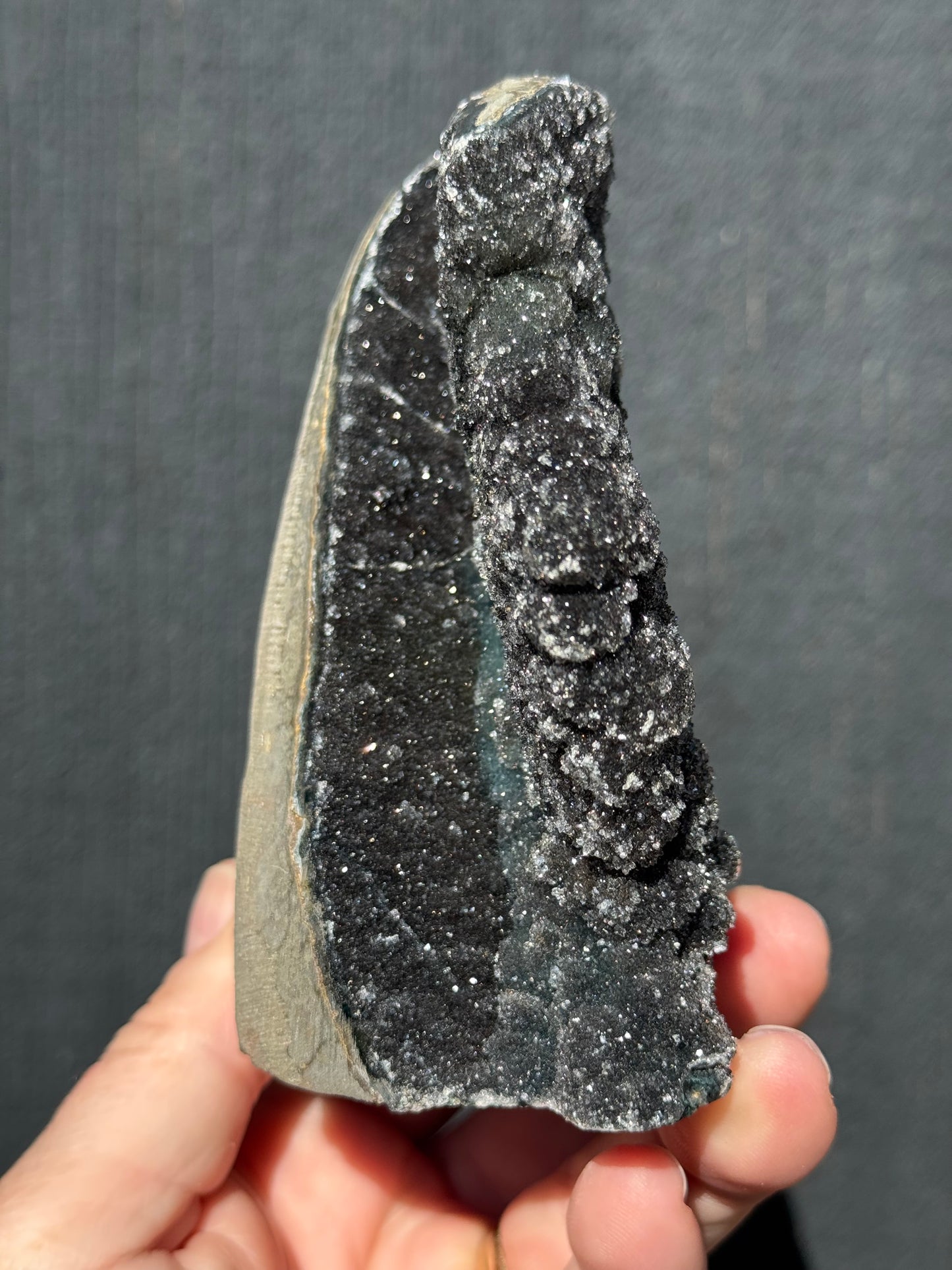 Black Amethyst Free form