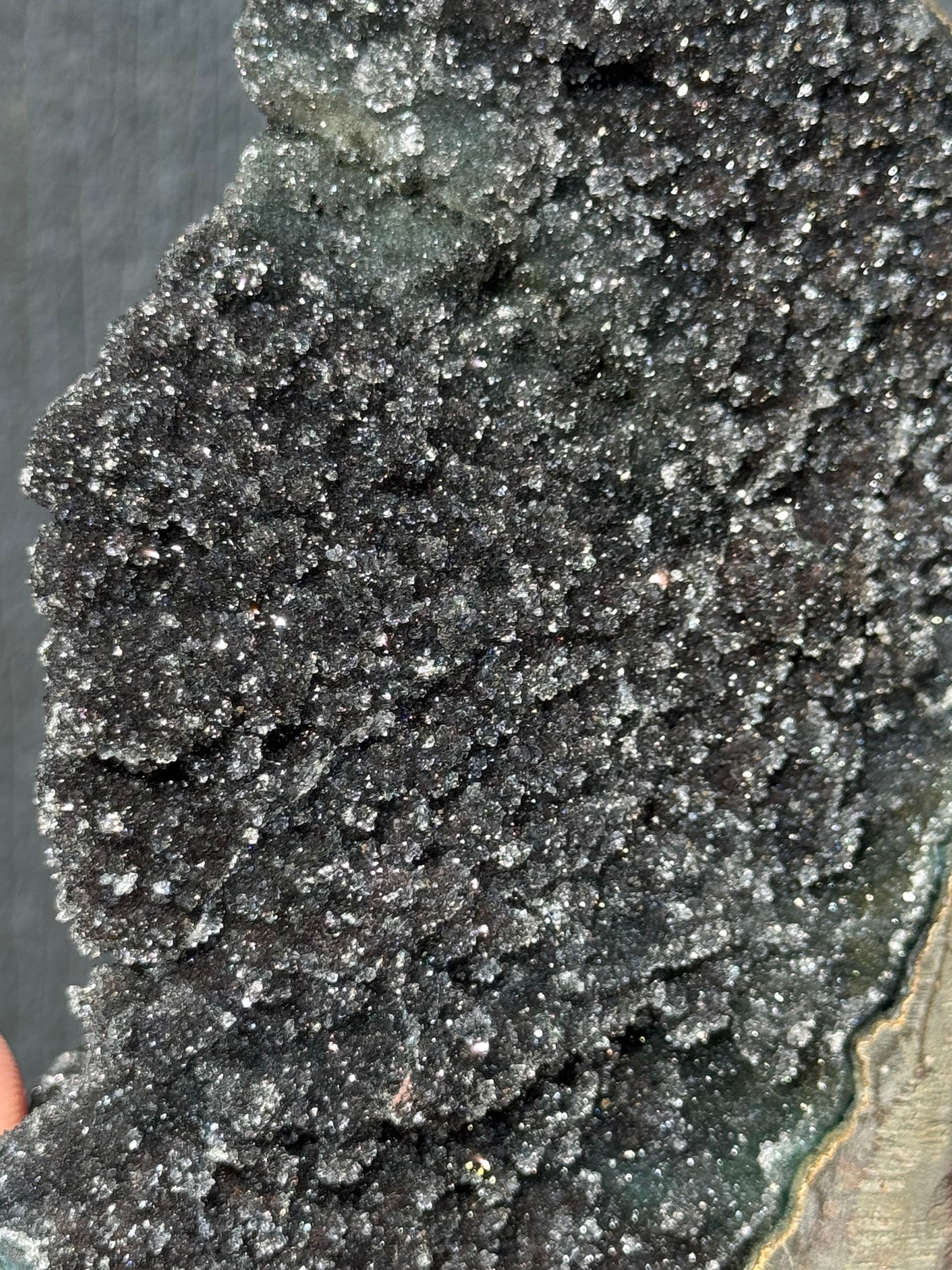 Black Amethyst Free form