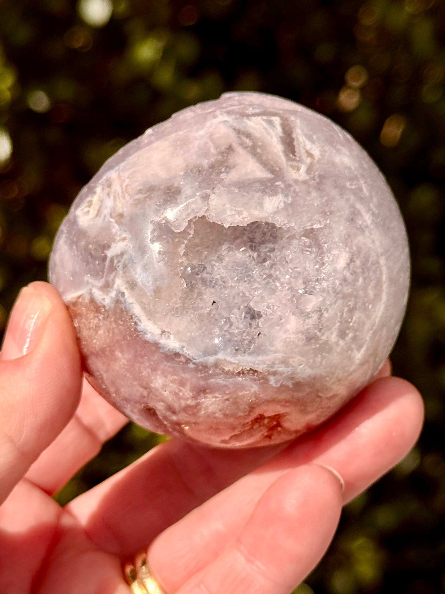 Pink Amethyst Sphere