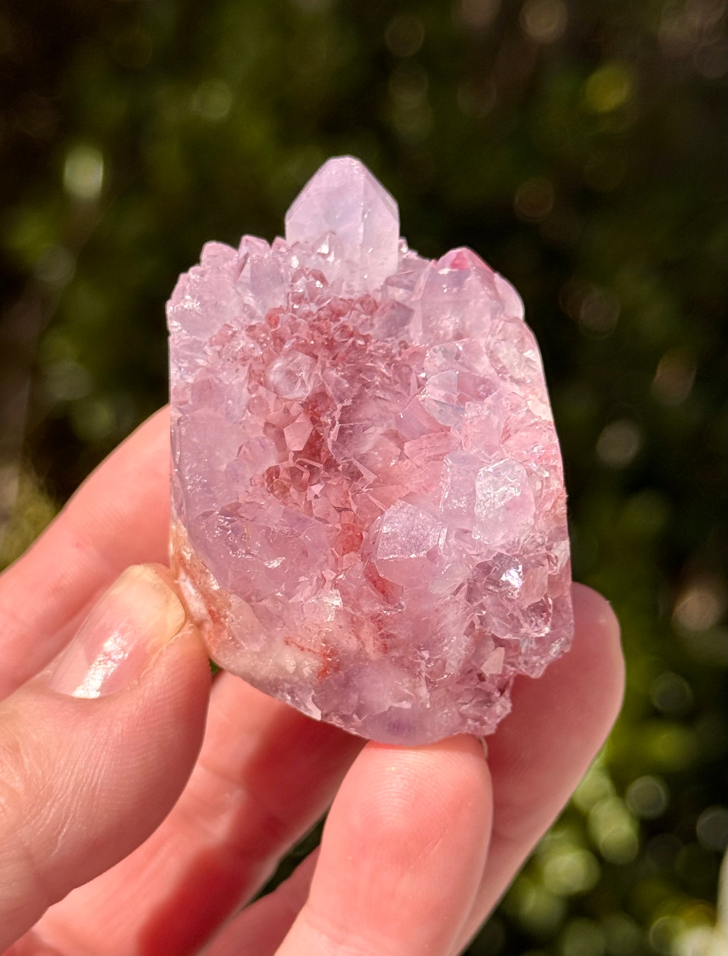 Pink and Purple Amethyst x Flower Agate