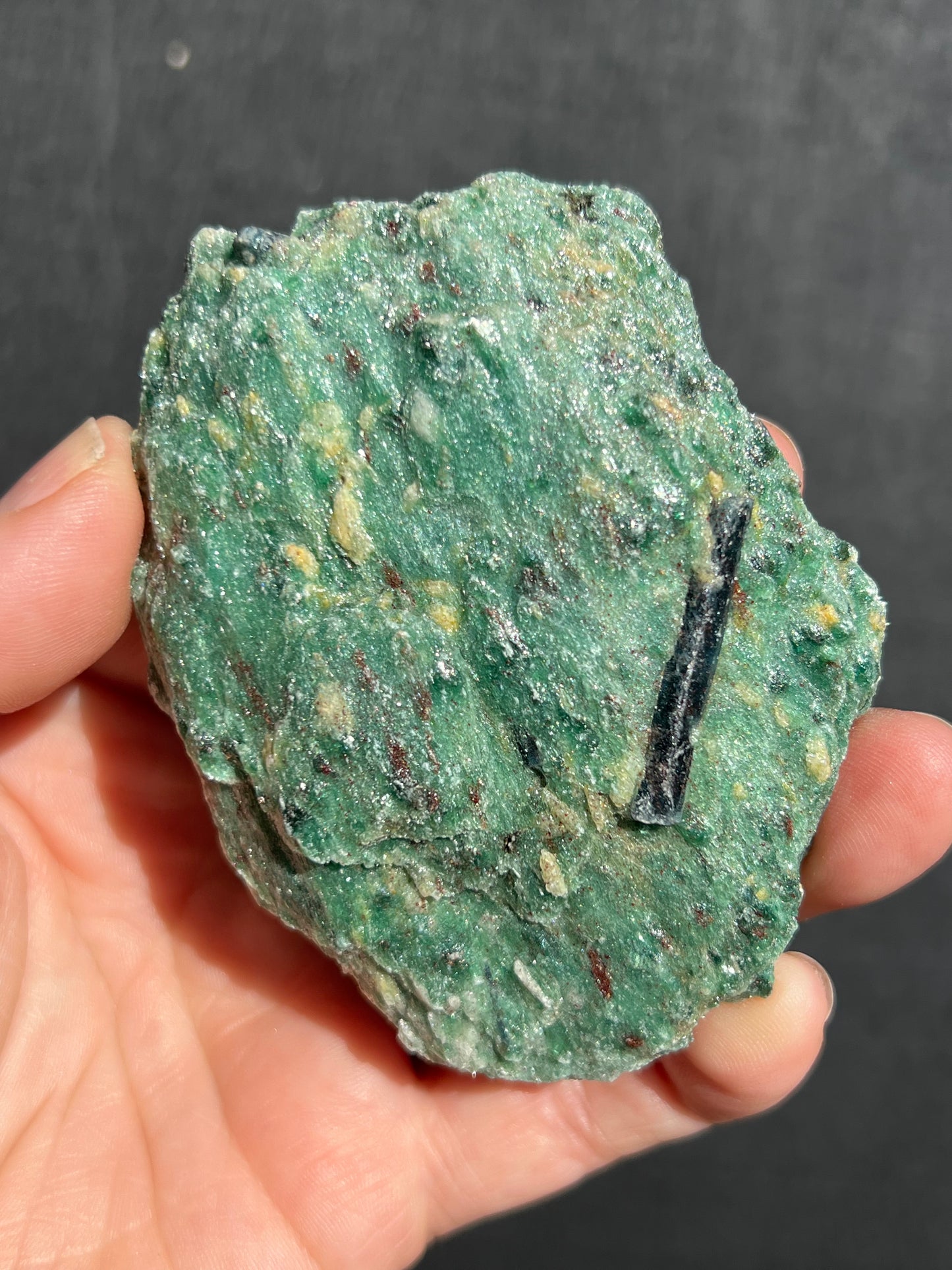 Fuchsite with Kyanite