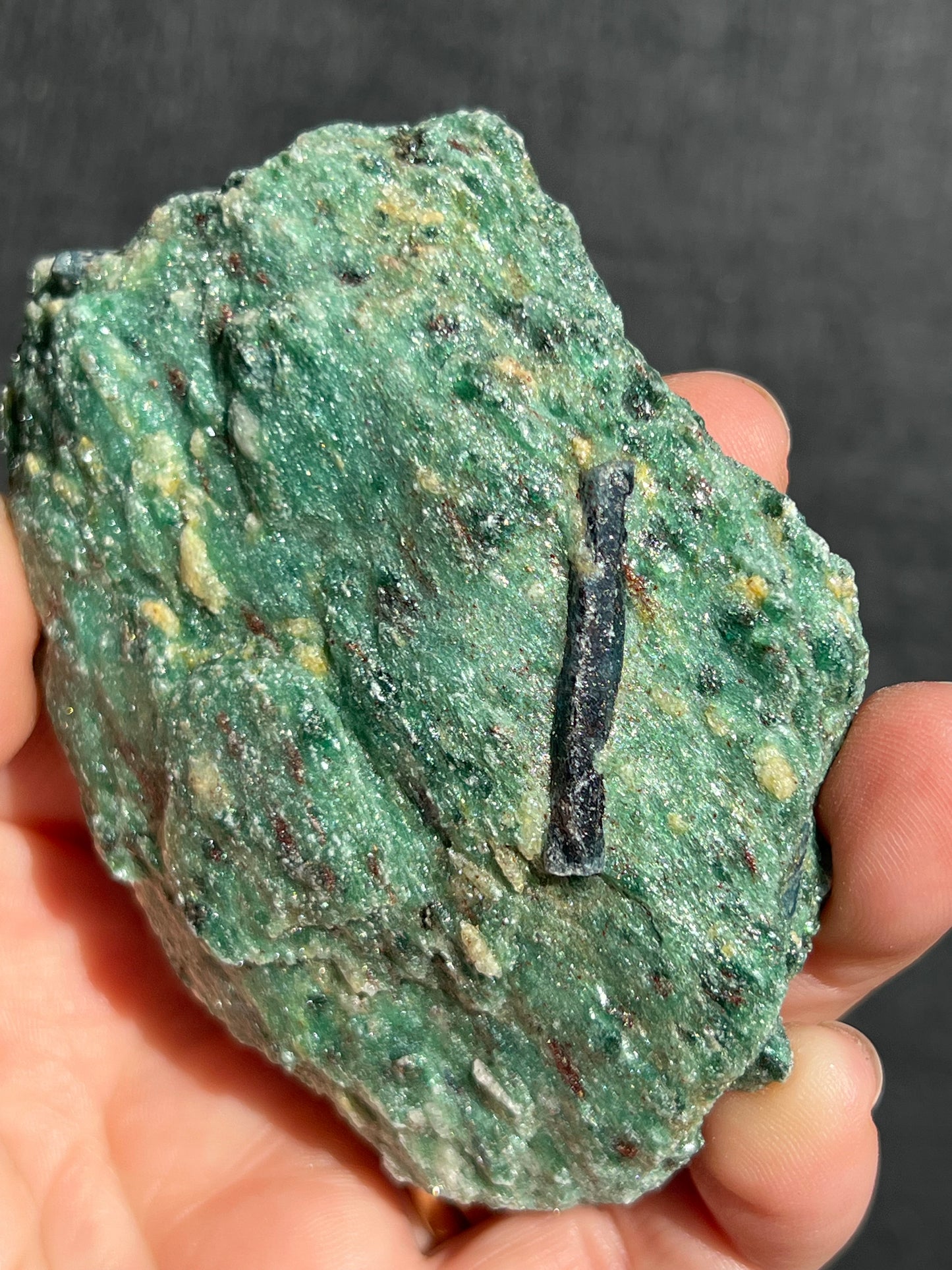 Fuchsite with Kyanite