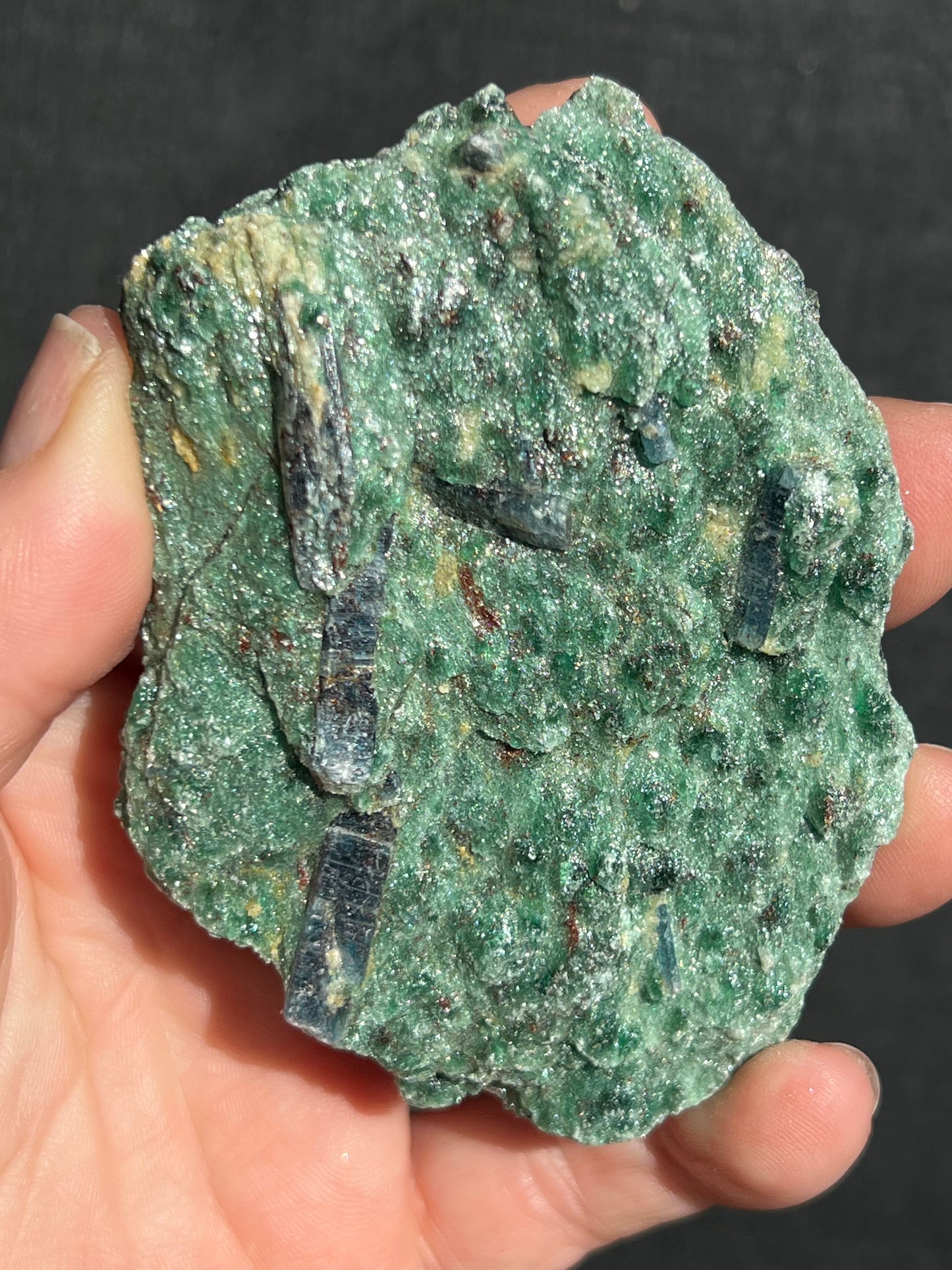 Fuchsite with Kyanite