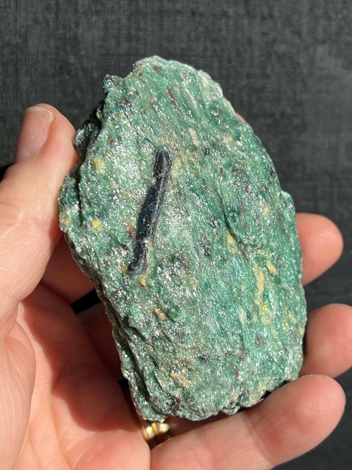 Fuchsite with Kyanite