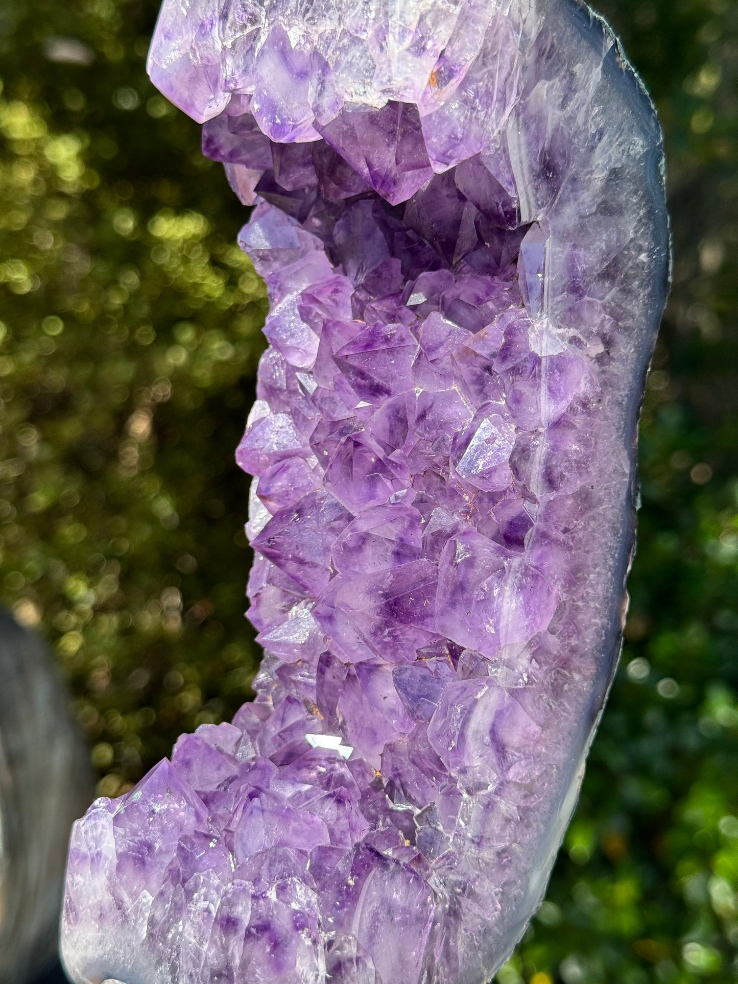 Amethyst Cluster On a stand 2