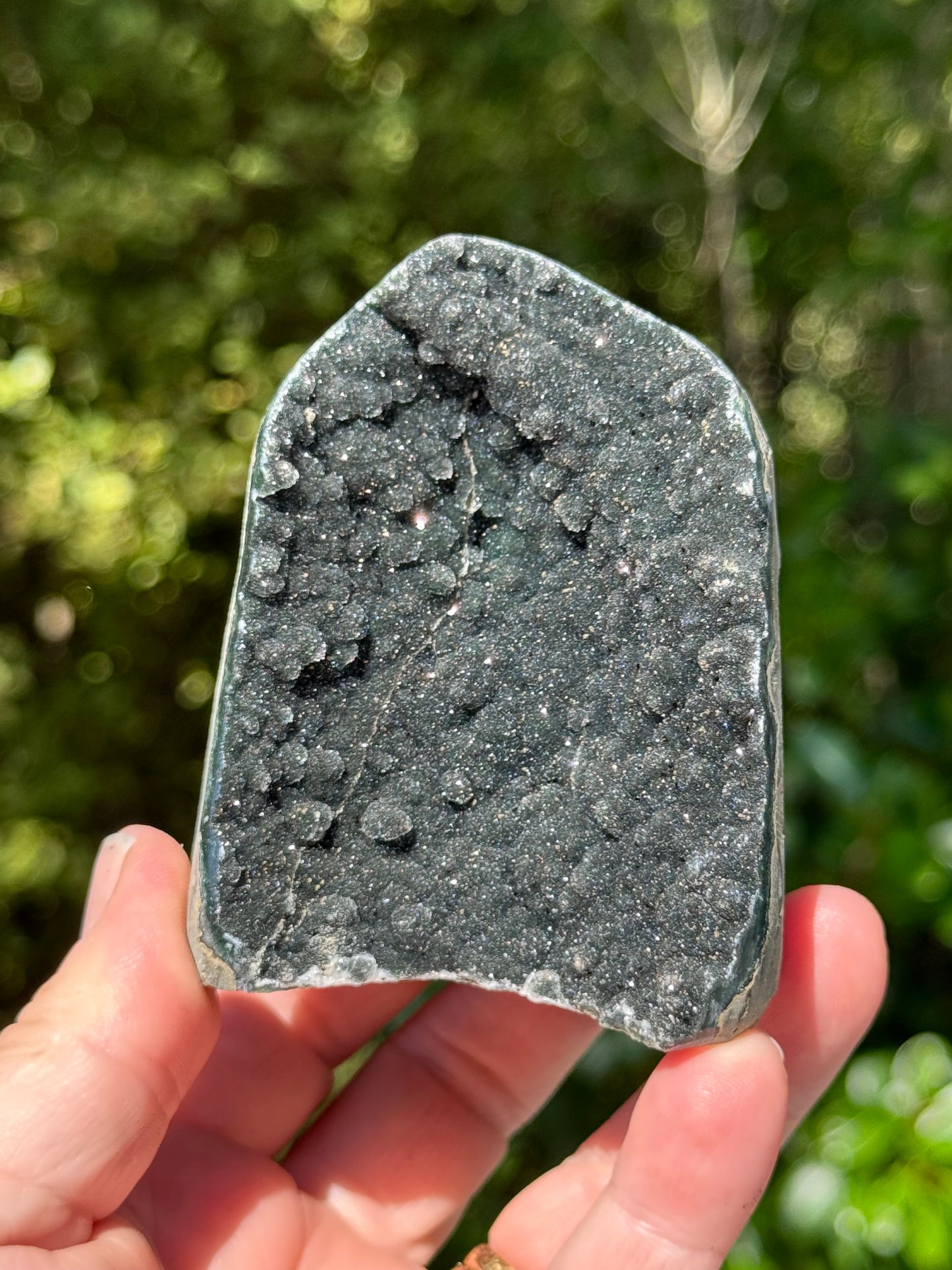 Black Amethyst Free form