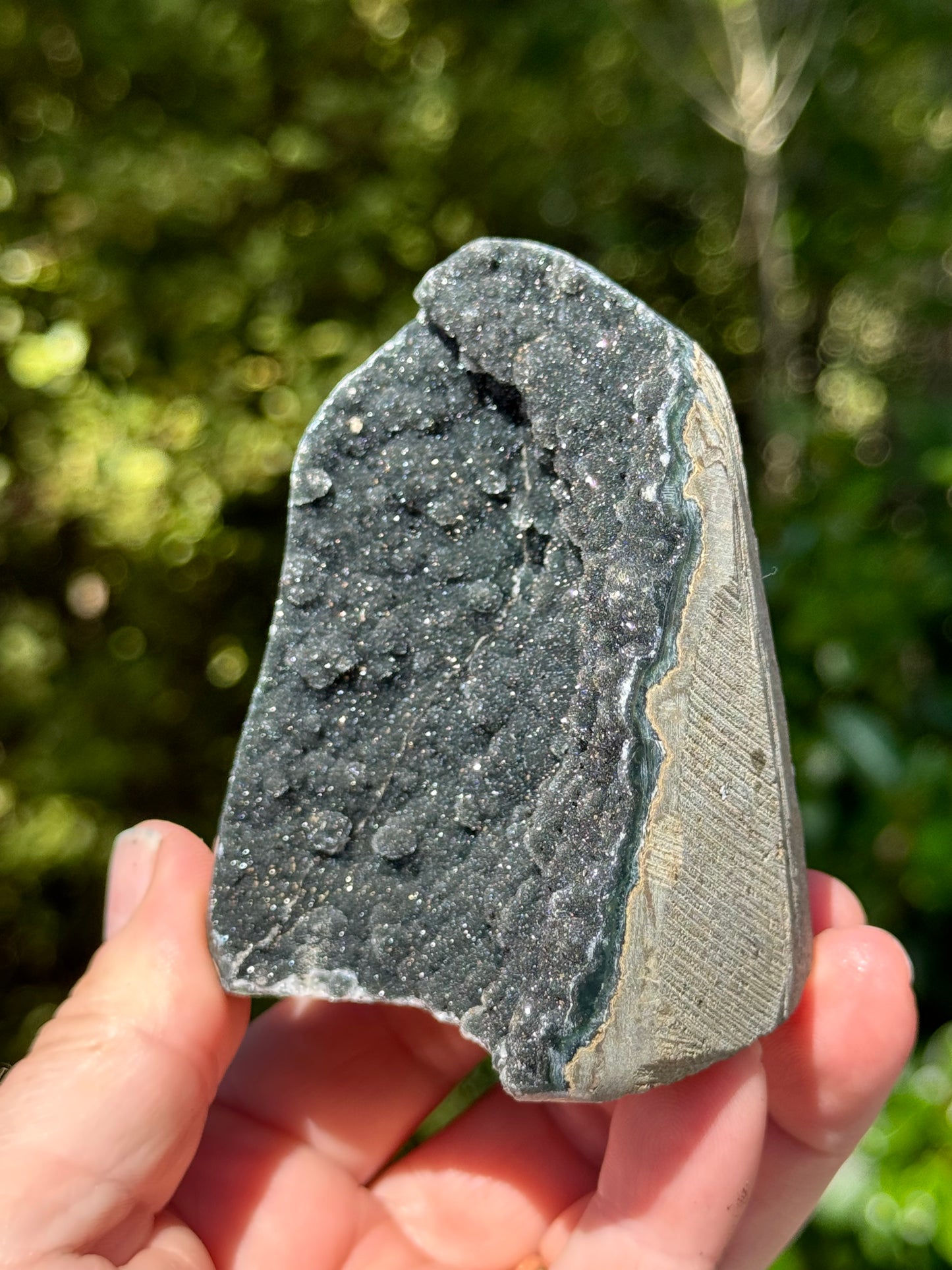 Black Amethyst Free form
