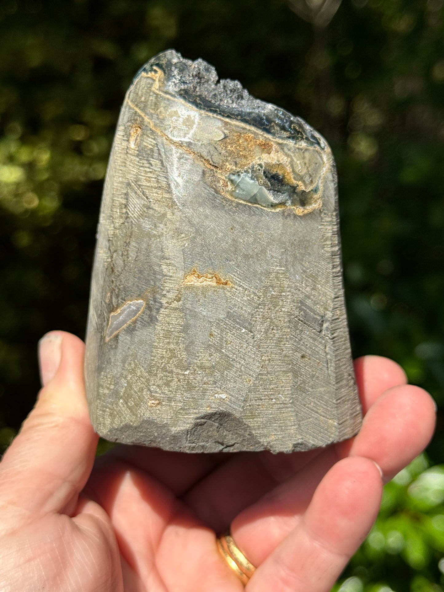 Black Amethyst Free form