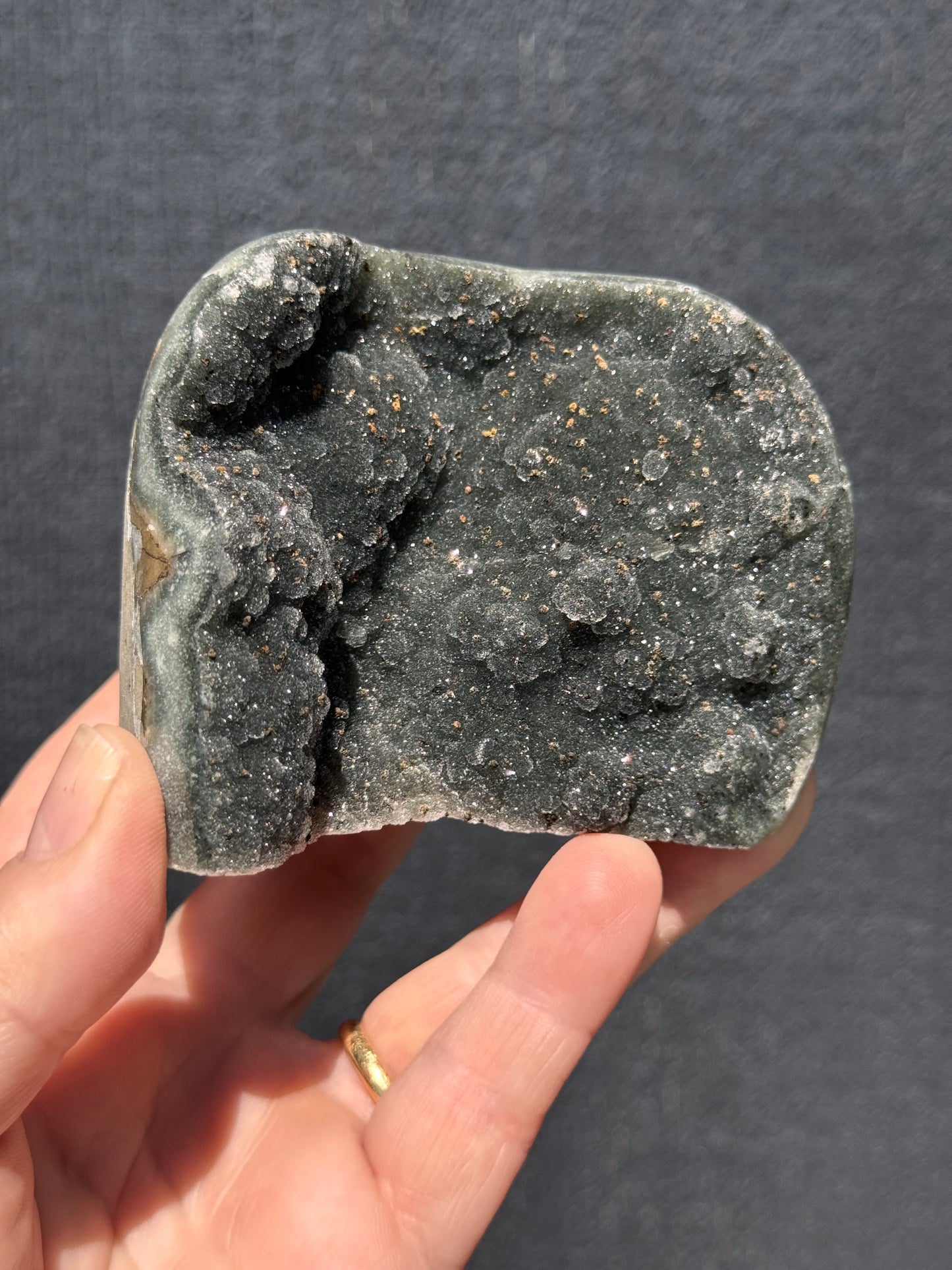 Black Amethyst cut base 9