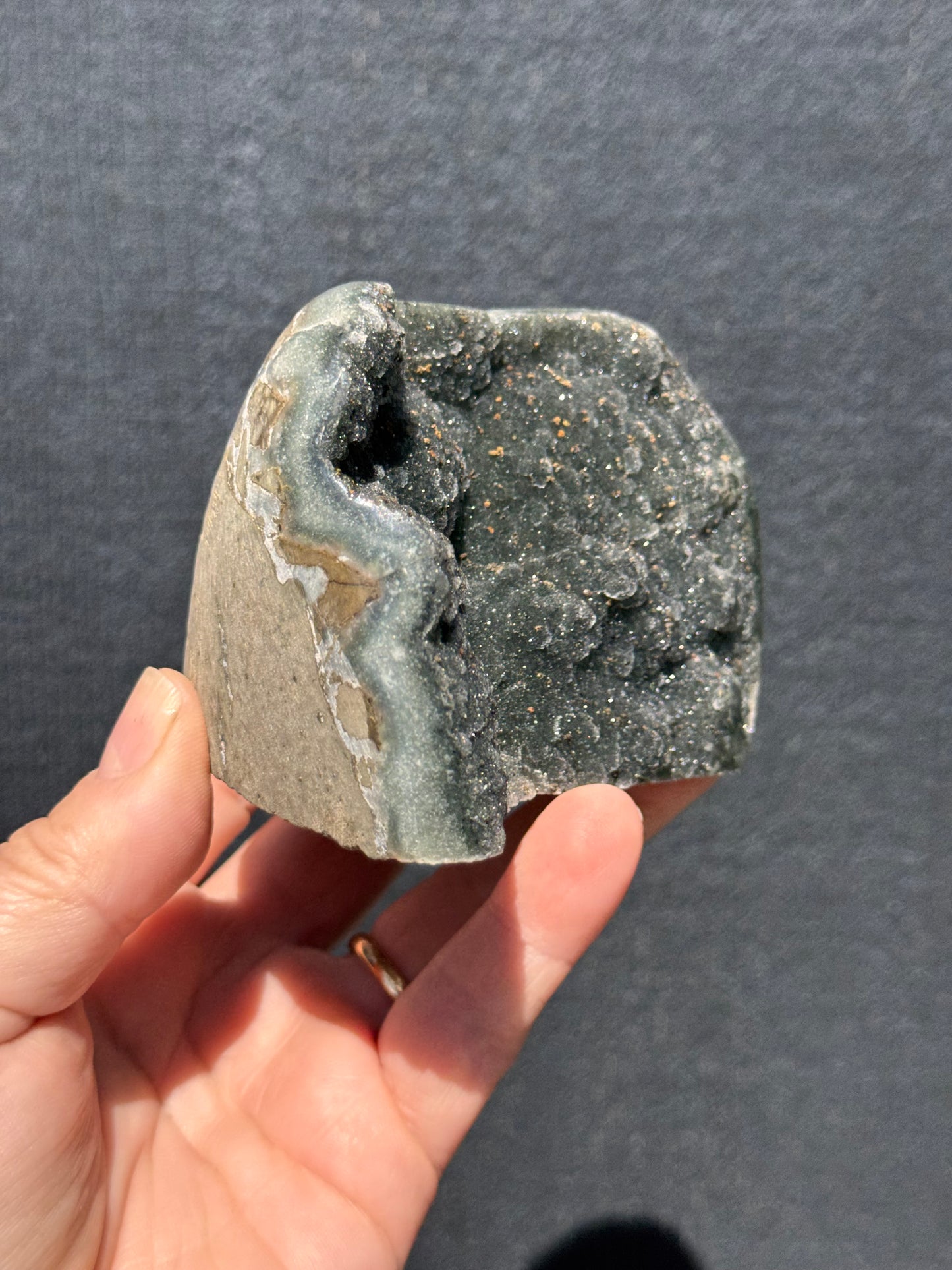 Black Amethyst cut base 9