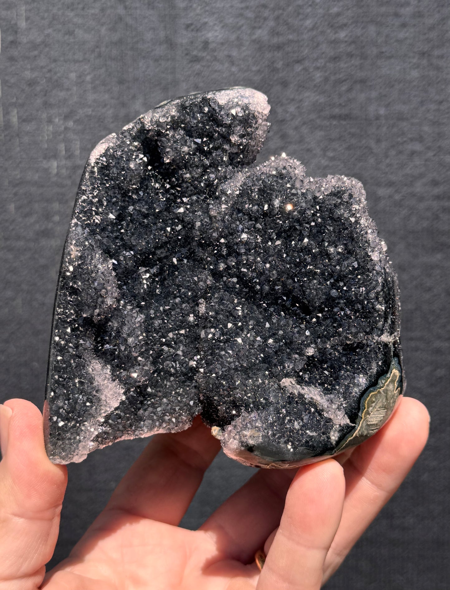 Black Amethyst cut base 6